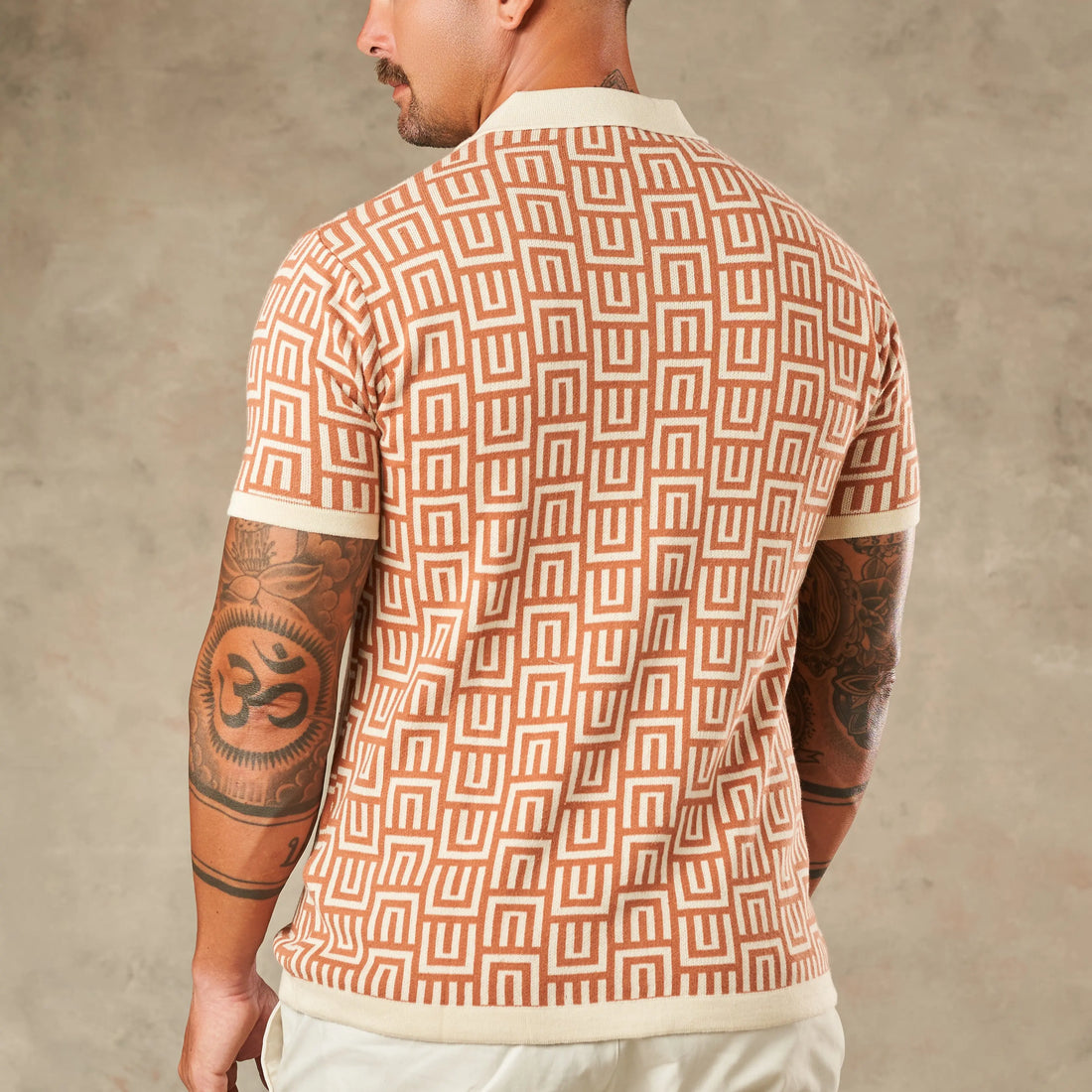 3D Optical Geometric Knit  - Legacy London