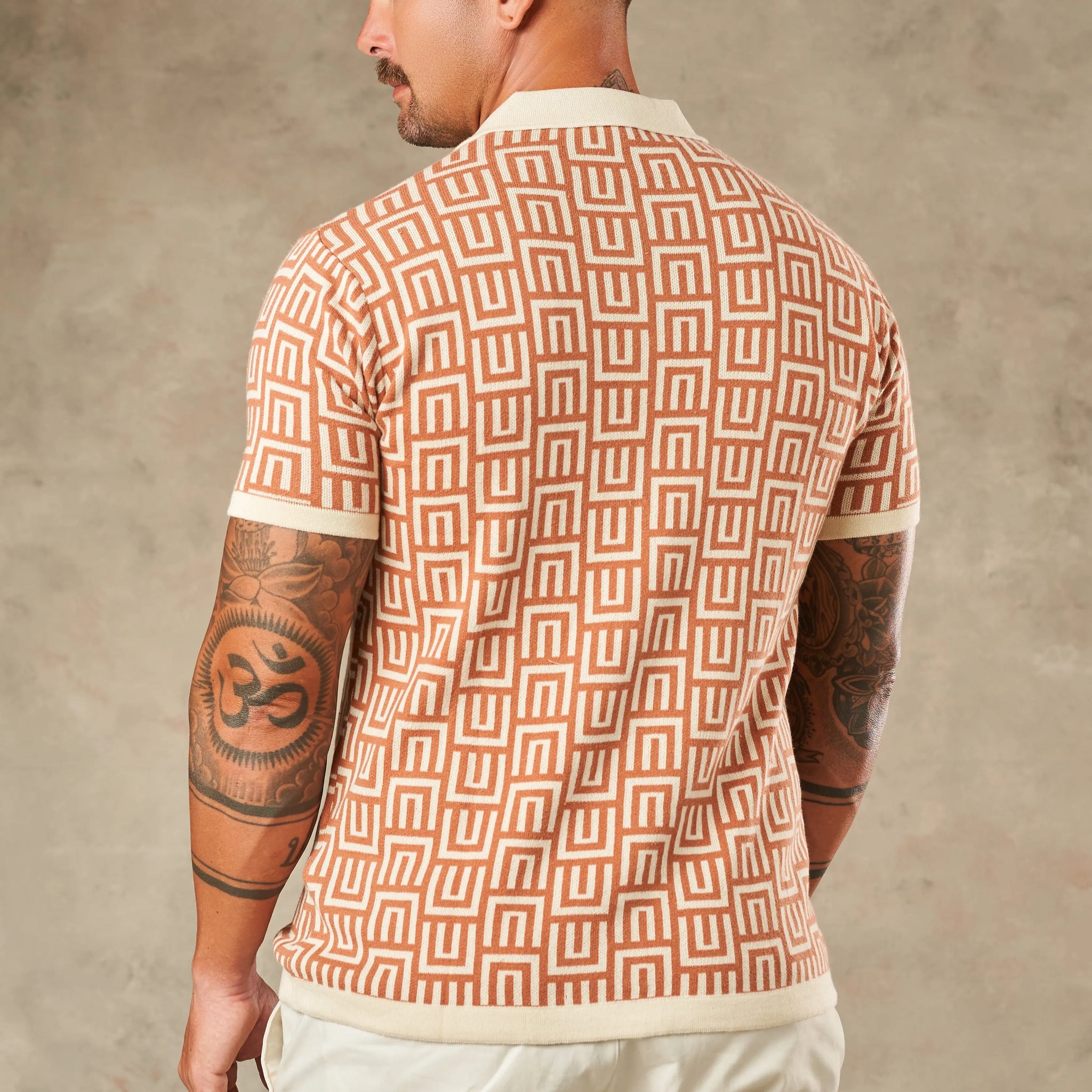 3D Optical Geometric Knit  - Legacy London
