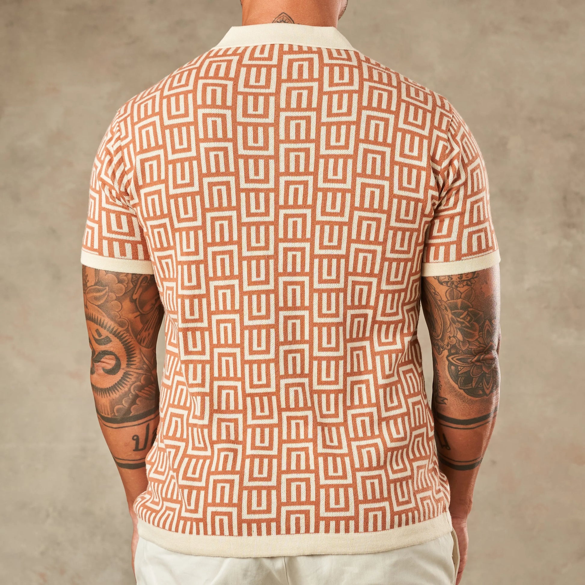 3D Optical Geometric Knit  - Legacy London