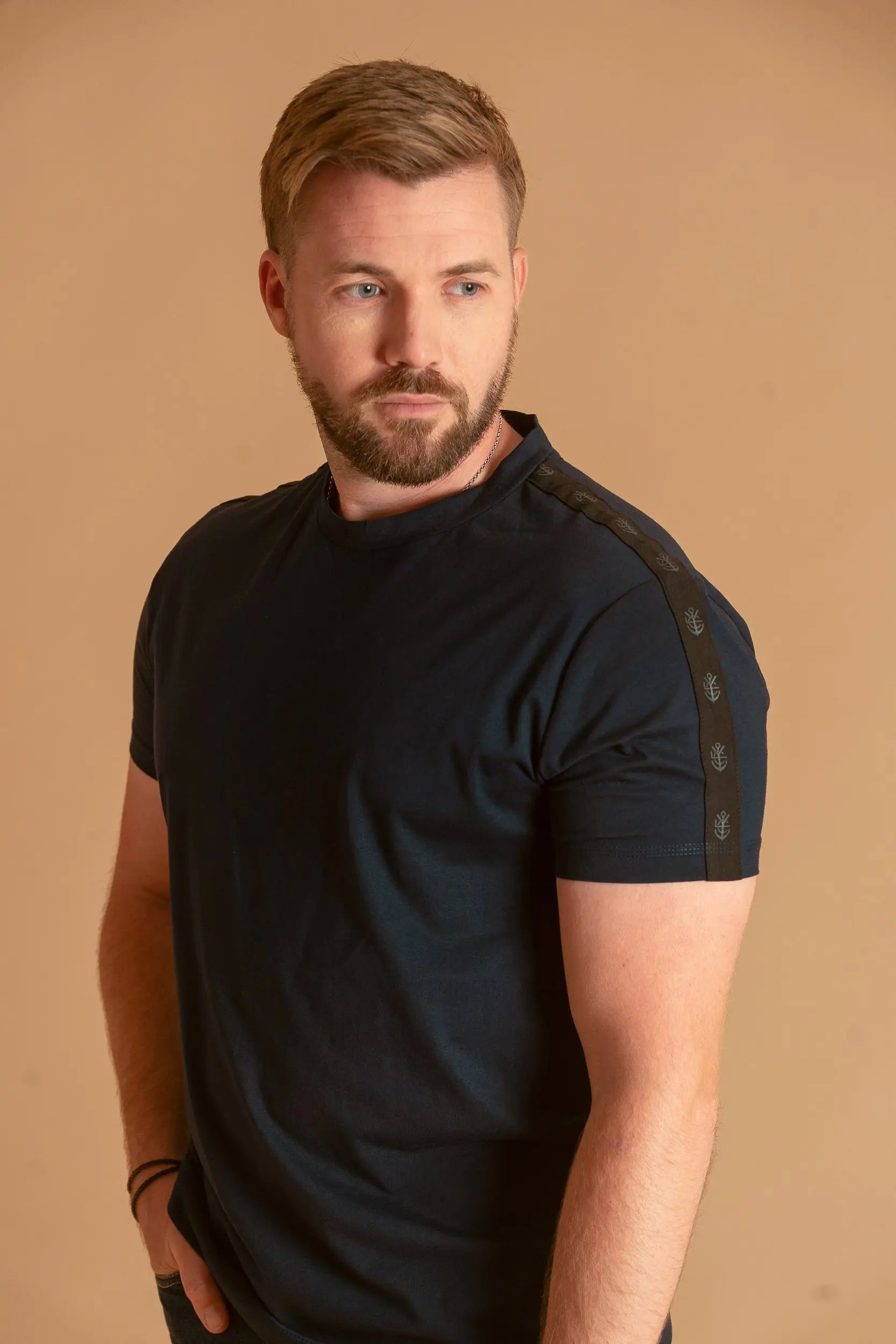 Contrast Tape T-Shirt Legacy London