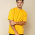Cotton Blend Oversized Tee Bright-Yellow-XL - Legacy London