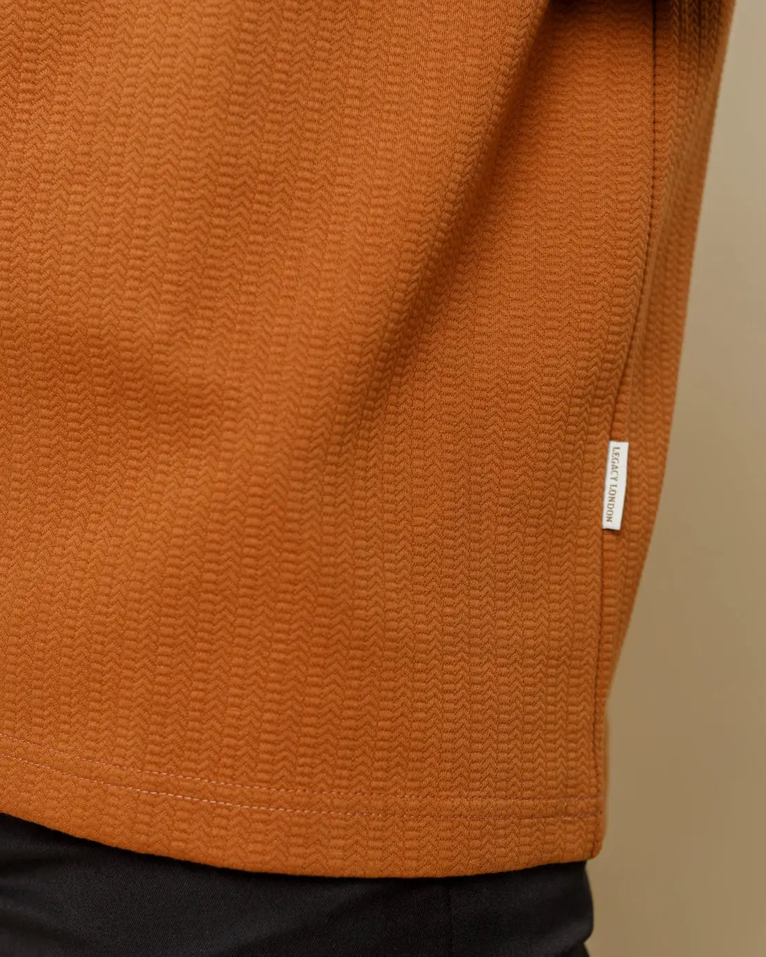Cotton Blend Oversized Tee  - Legacy London