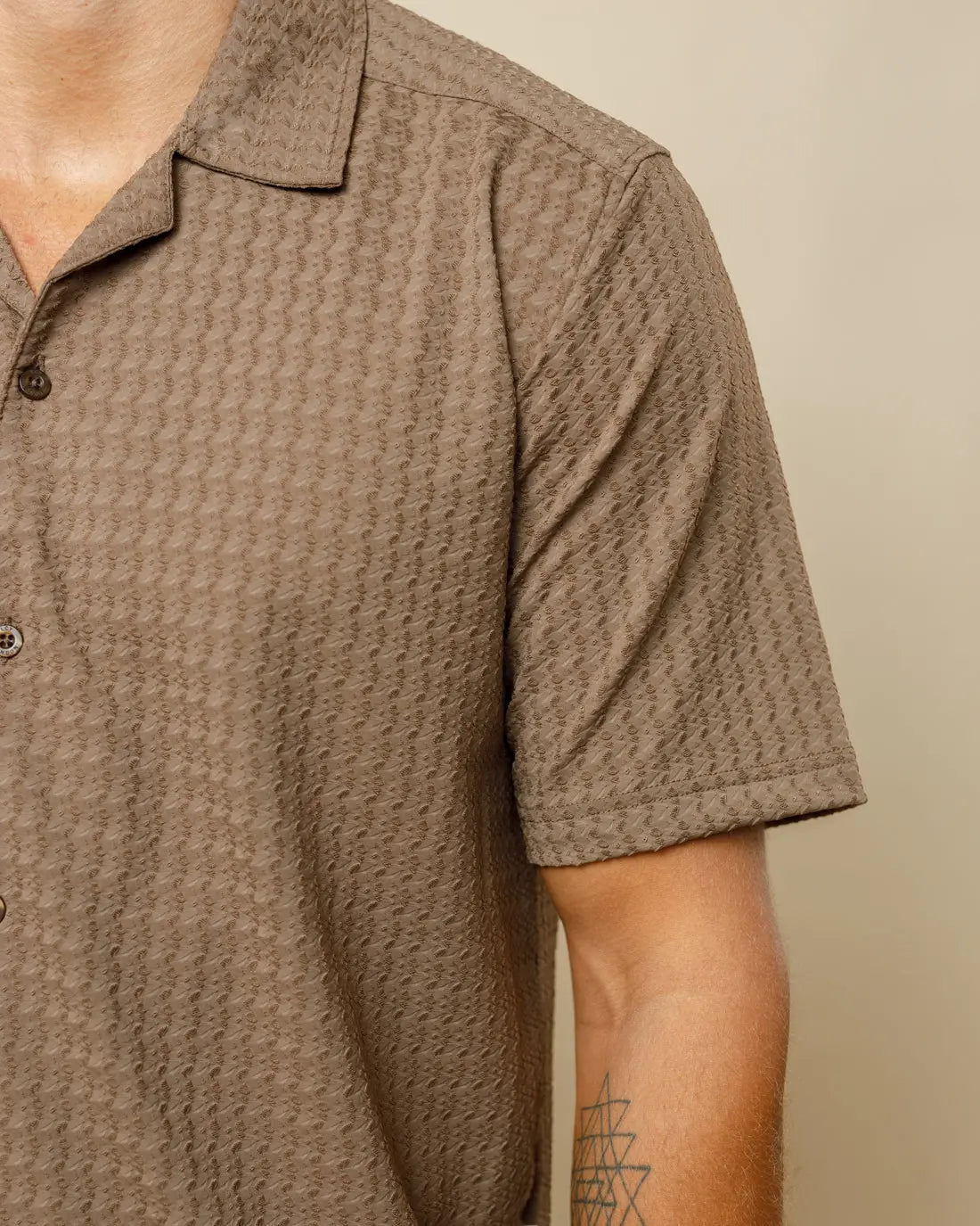 Designer Cuban Collar Shirt  - Legacy London