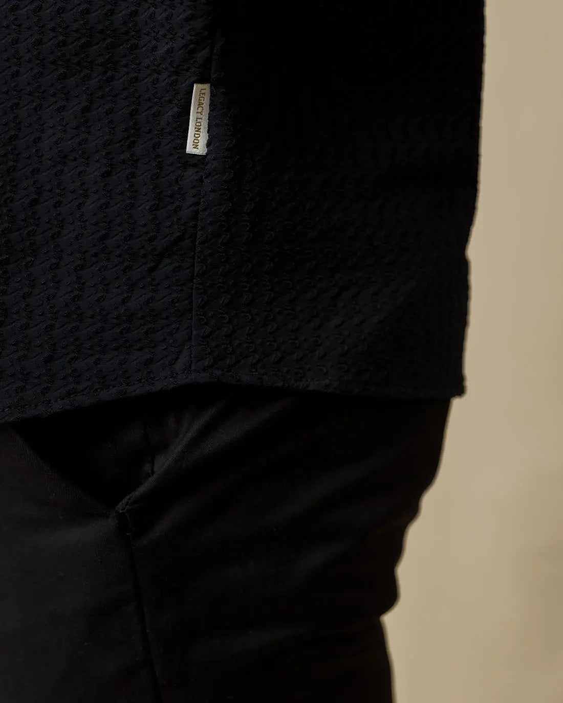 Designer Cuban Collar Shirt  - Legacy London