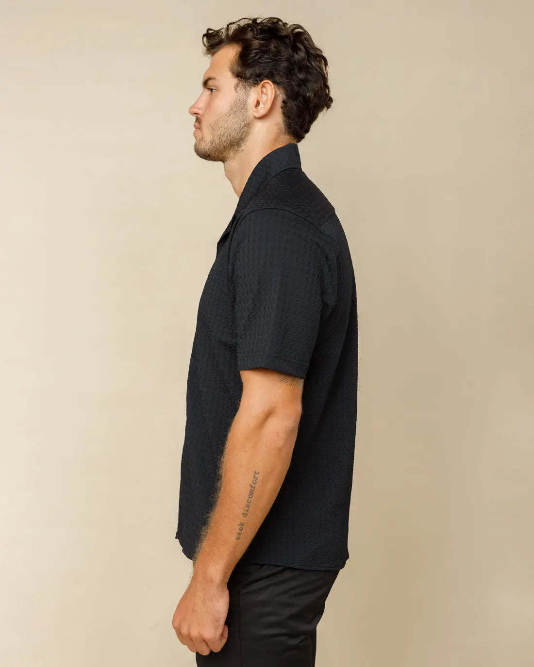 Designer Cuban Collar Shirt  - Legacy London