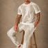 Distressed Crewneck & Jogger Co-ord Set  - LCY London