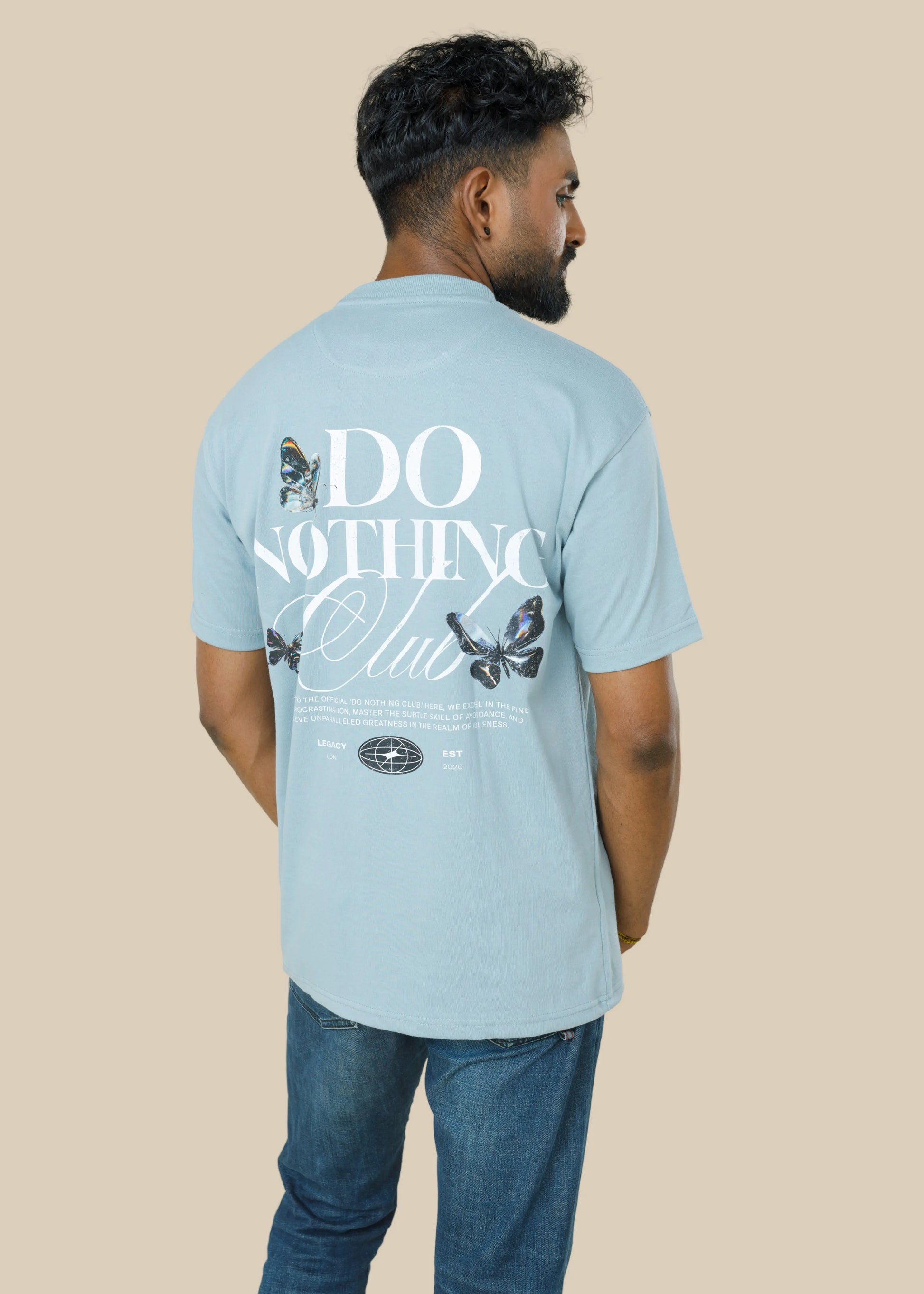 Do Nothing Club - Oversized Graphic T Shirt AW24 Legacy London