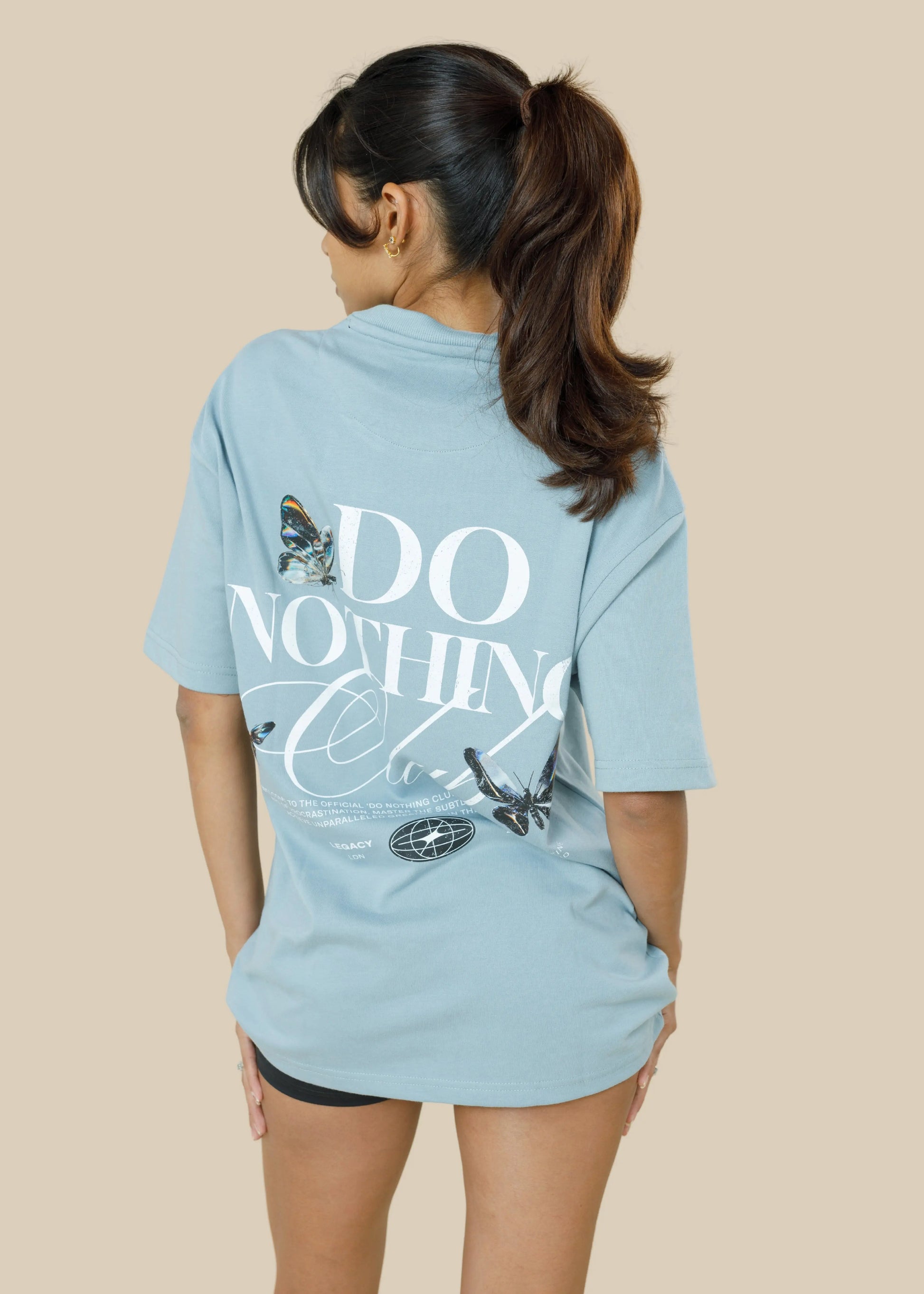 Do Nothing Club - Oversized Graphic T Shirt AW24 Legacy London
