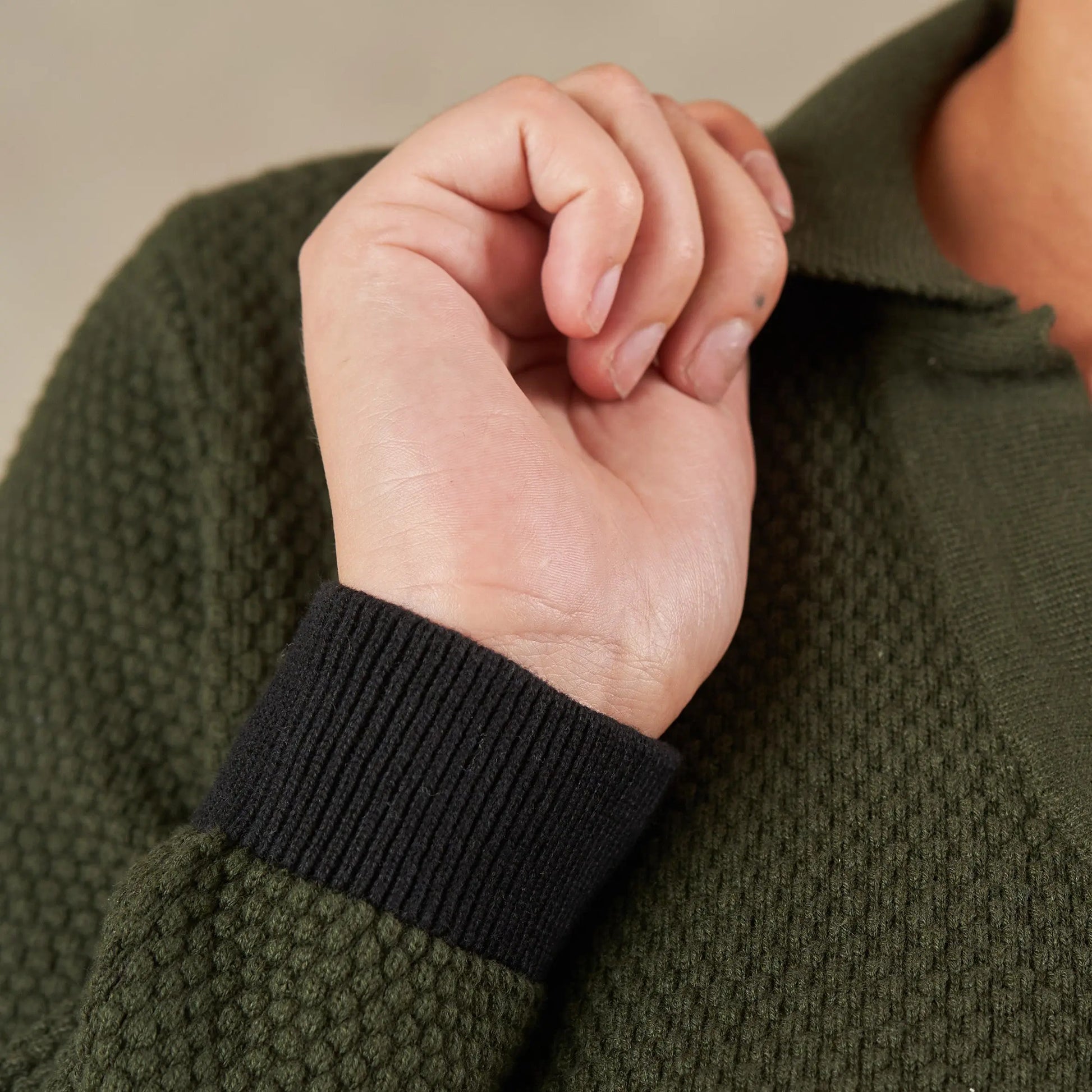 Florence Johnny Collar Knit Top  - Legacy London
