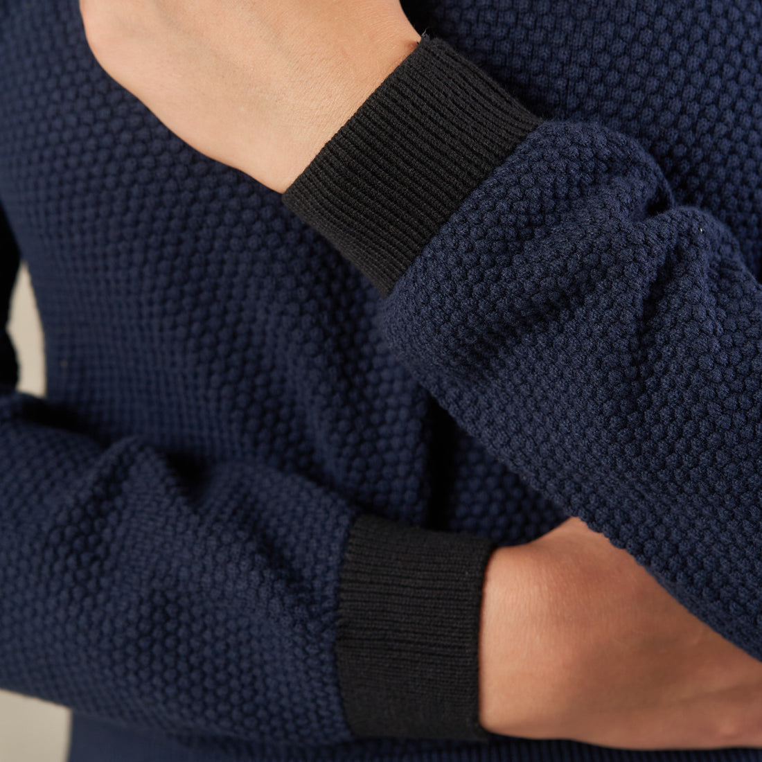 Florence Johnny Collar Knit Top  - Legacy London