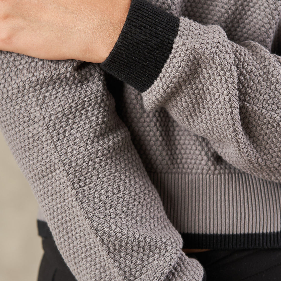 Florence Johnny Collar Knit Top  - Legacy London