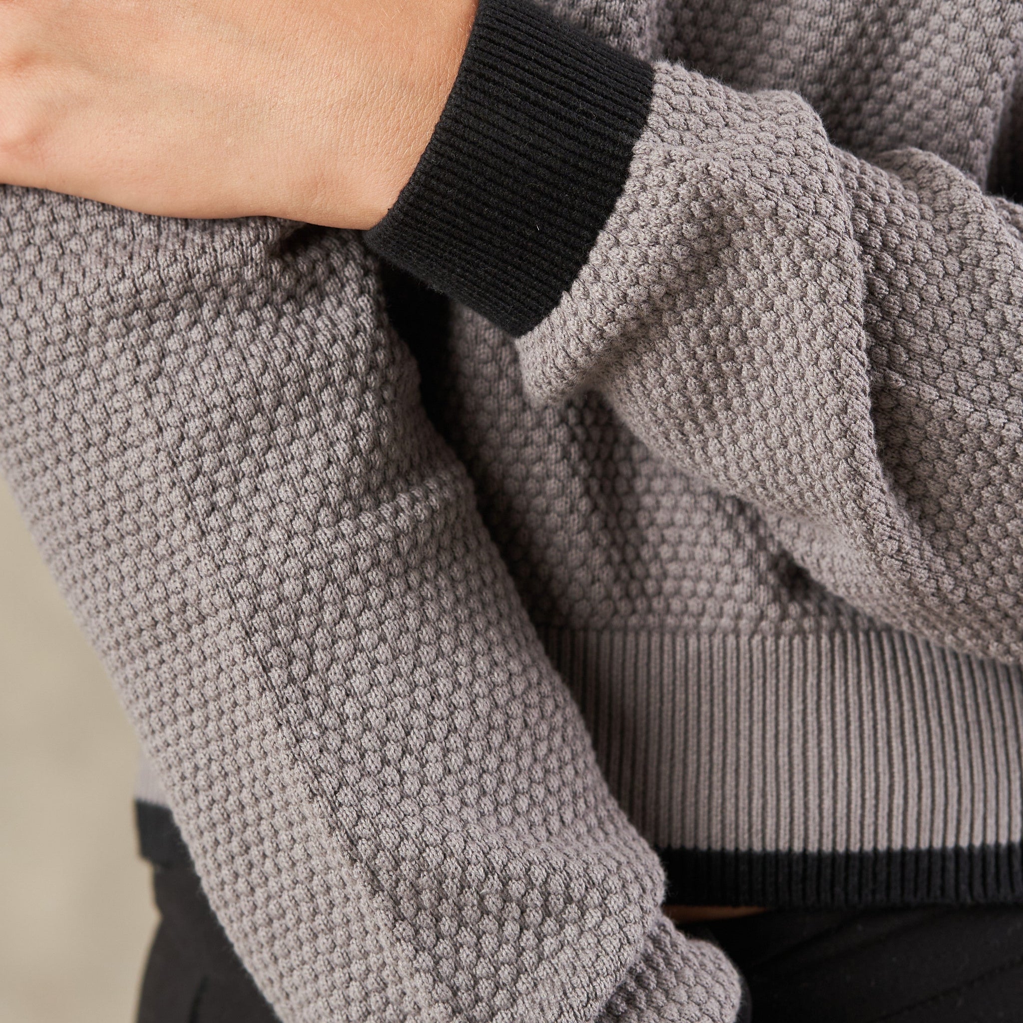 Florence Johnny Collar Knit Top  - Legacy London