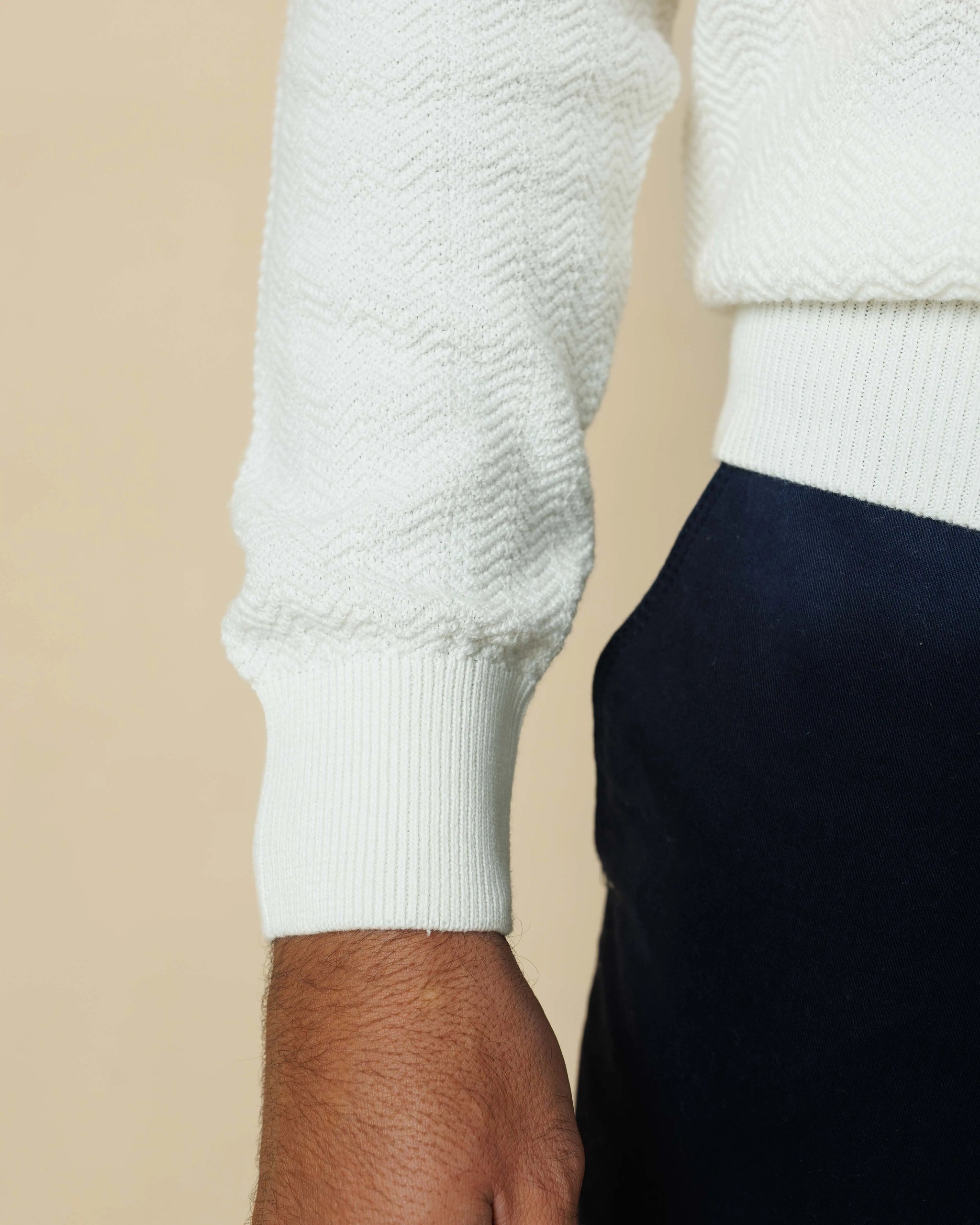 Herringbone Heritage Sweatshirt  - Legacy London