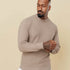 Herringbone Heritage Sweatshirt Beige-XL - Legacy London
