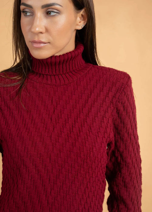 High neck Knitted Sweater Legacy London