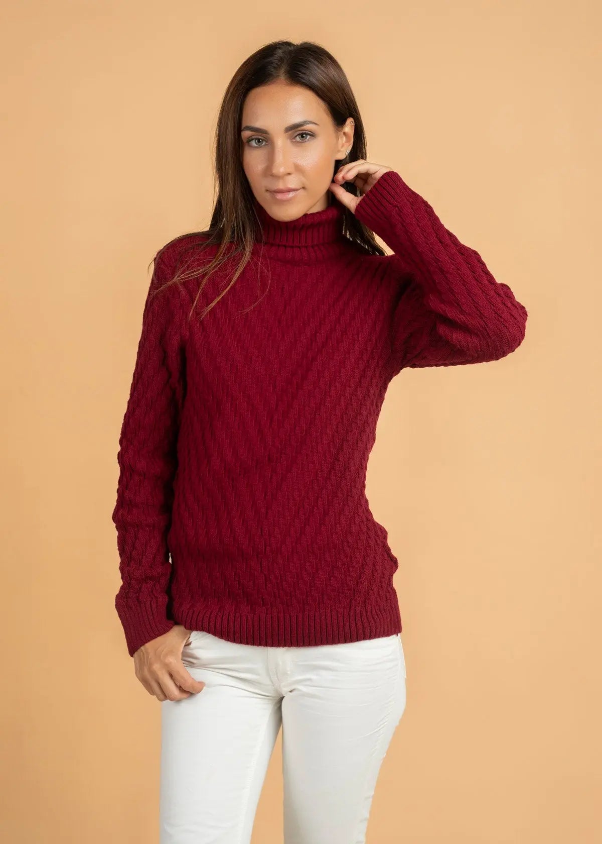 High neck Knitted Sweater Legacy London