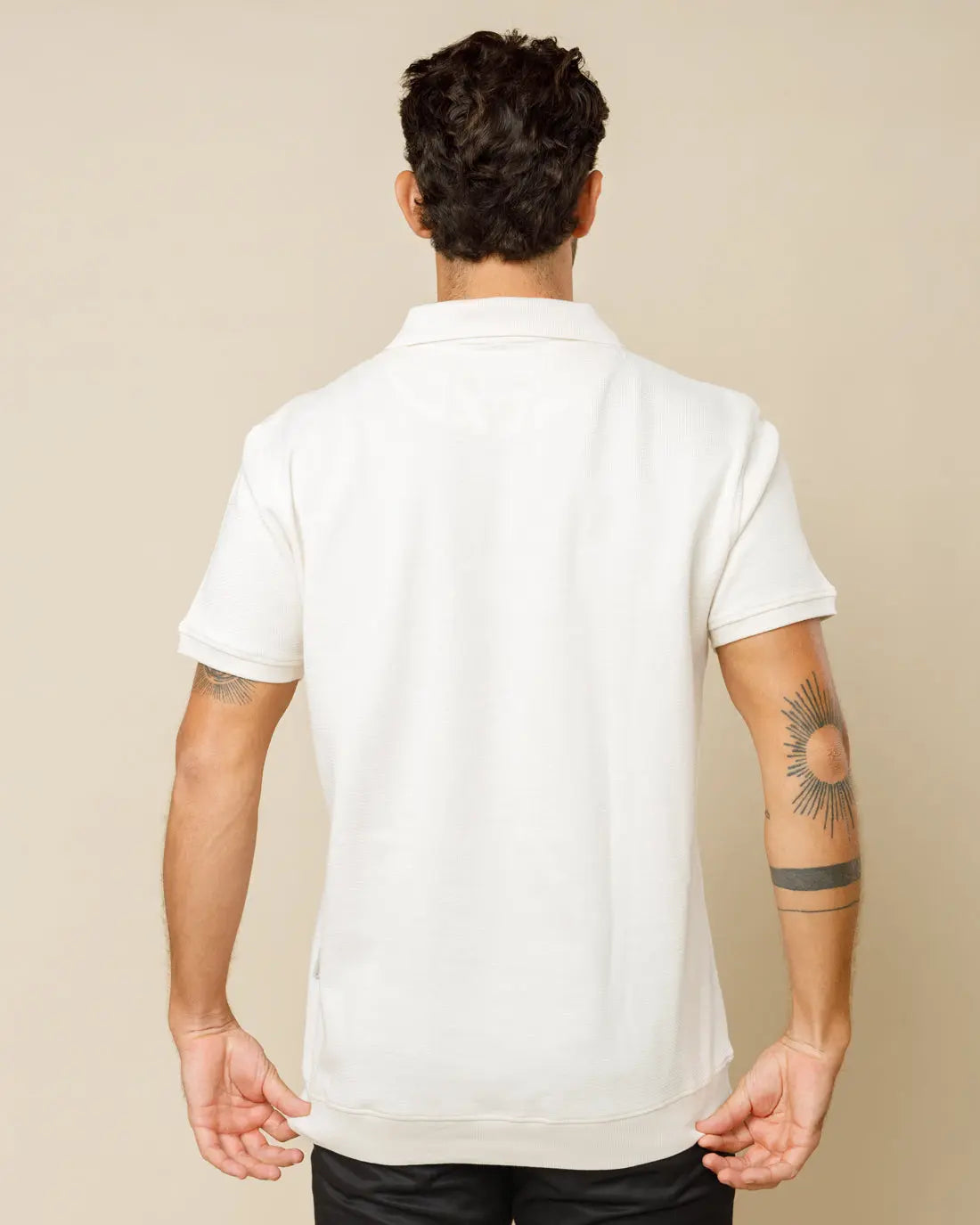 Johnny Collar Detailed Polo  - Legacy London