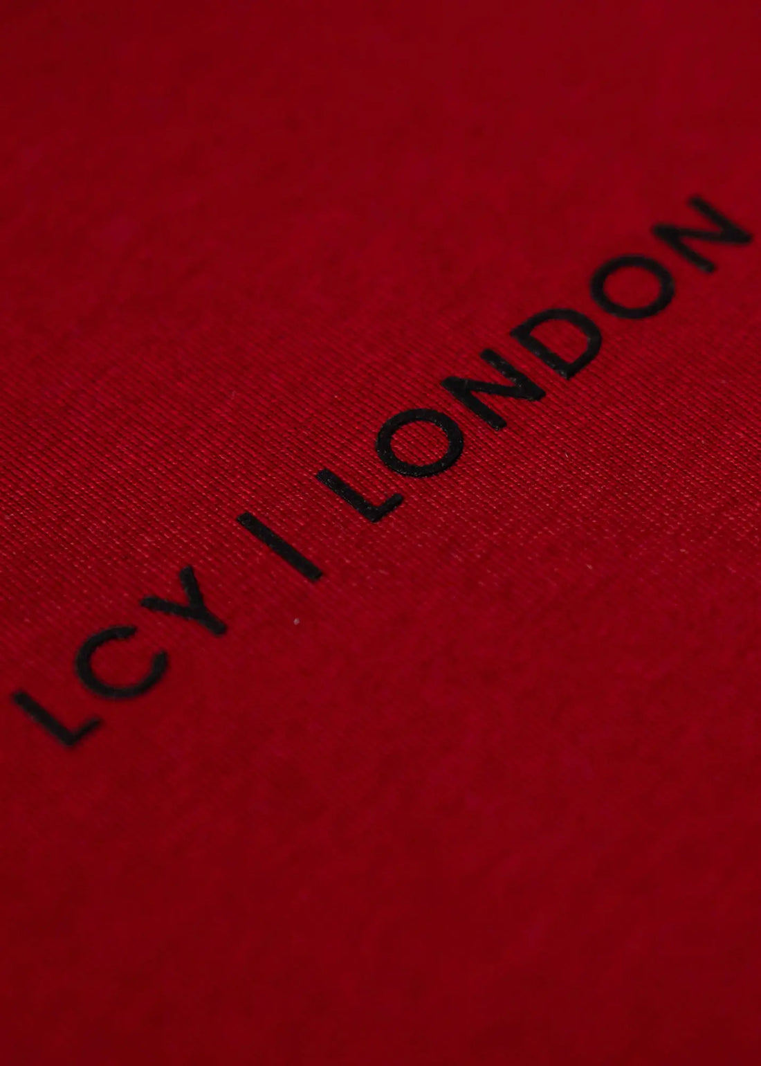 Legacy London Basic Cropped Tee with Contrast Tape Legacy London