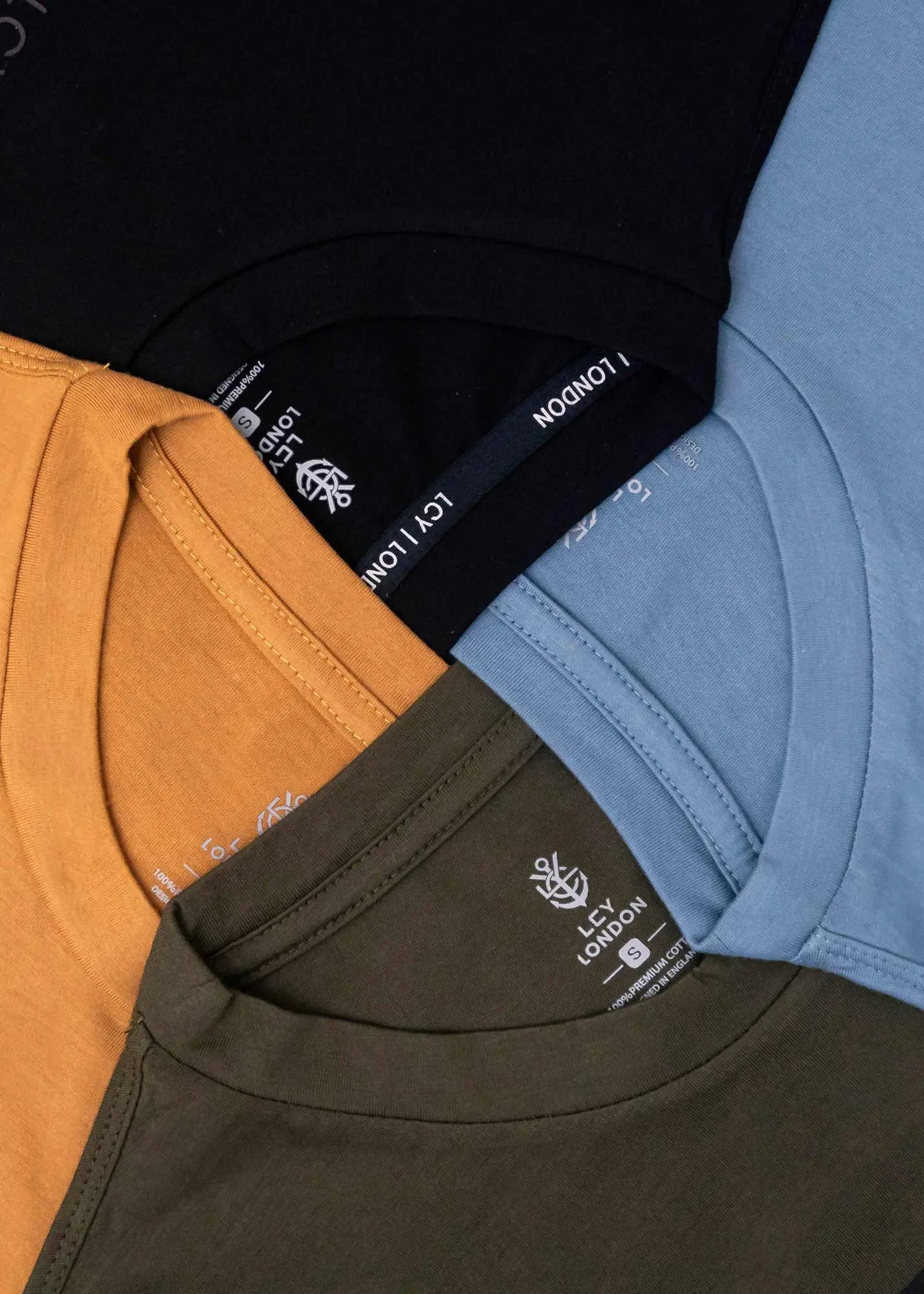 Legacy London Basic Cropped Tee with Contrast Tape Legacy London