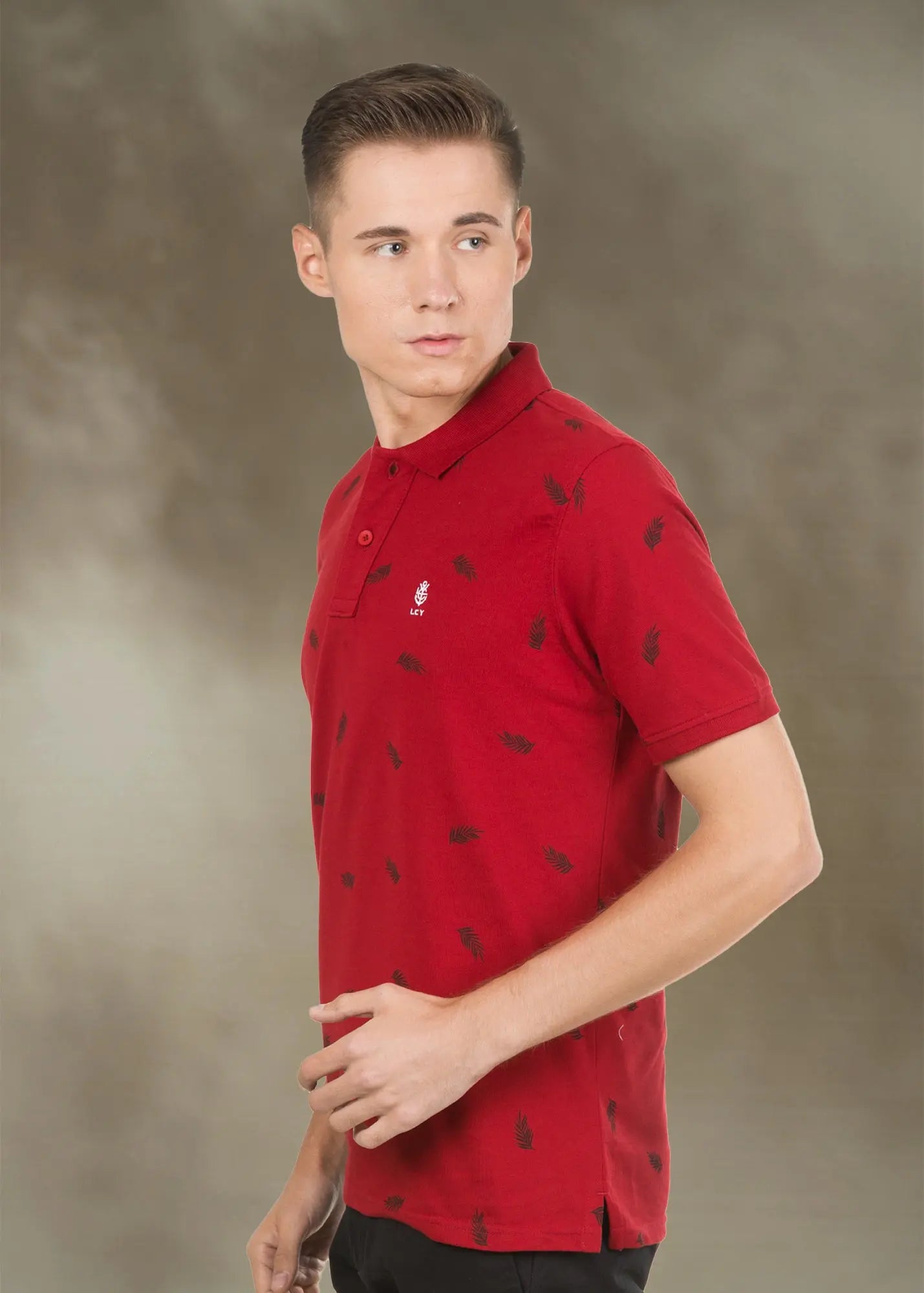 Legacy London | Art of Summer - Tropical Inspired Printed Men's Short Sleeved Polo Shirt Legacy London