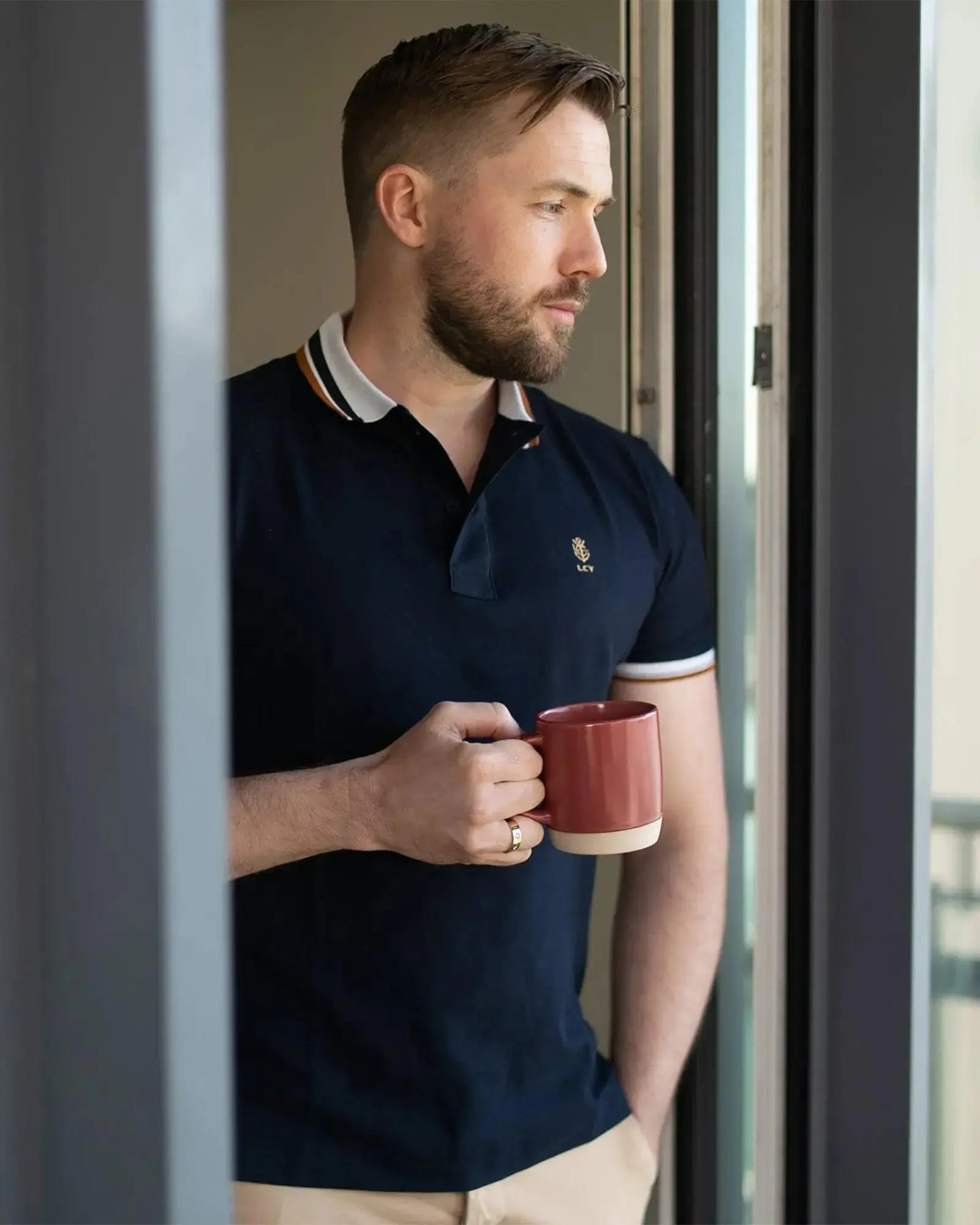 Legacy London | Contrasting Twin Tipped Polo Shirt Legacy London
