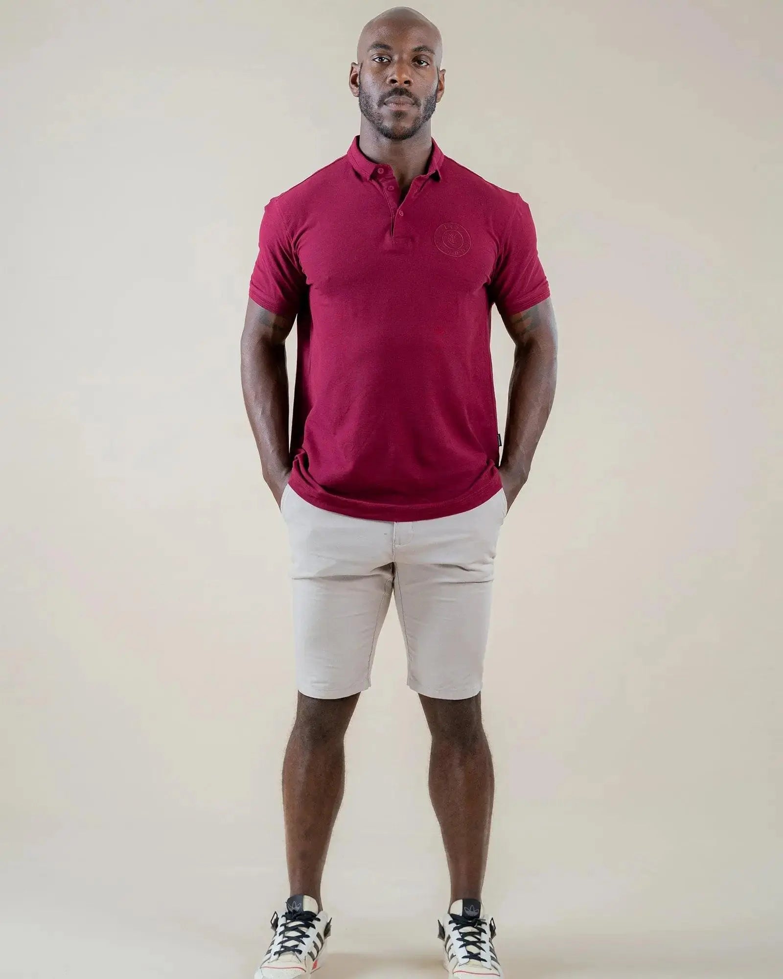 Legacy London | Embroidered Pocket Circle Logo Polo Shirt Legacy London