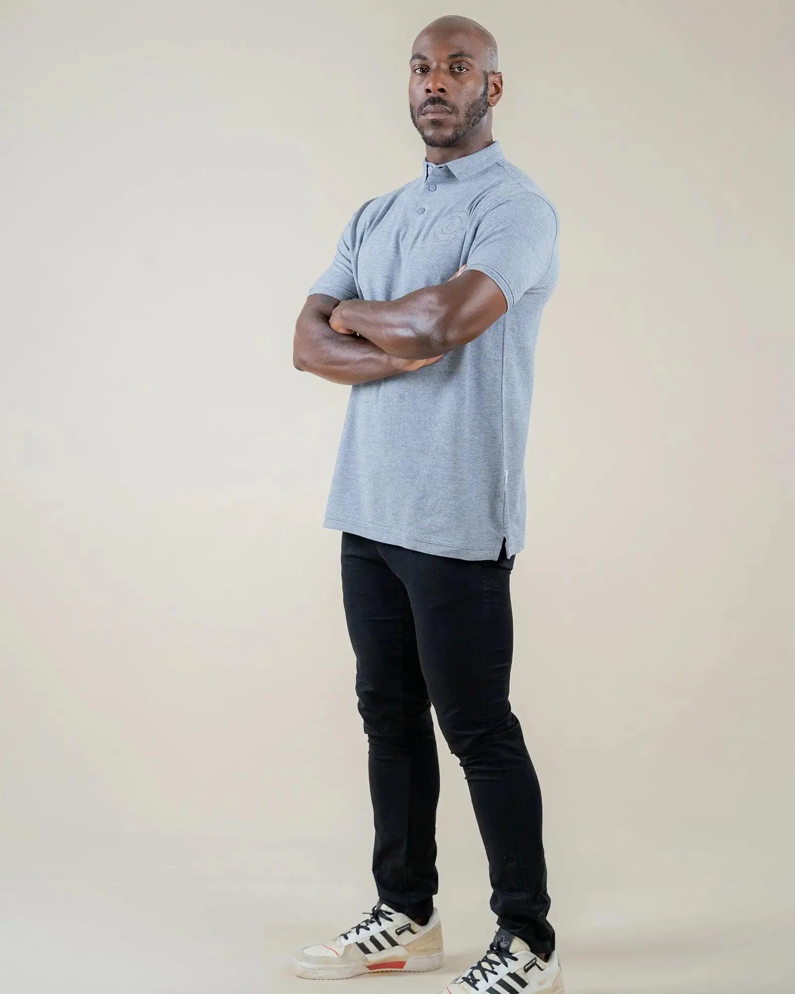 Legacy London | Embroidered Pocket Circle Logo Polo Shirt Legacy London