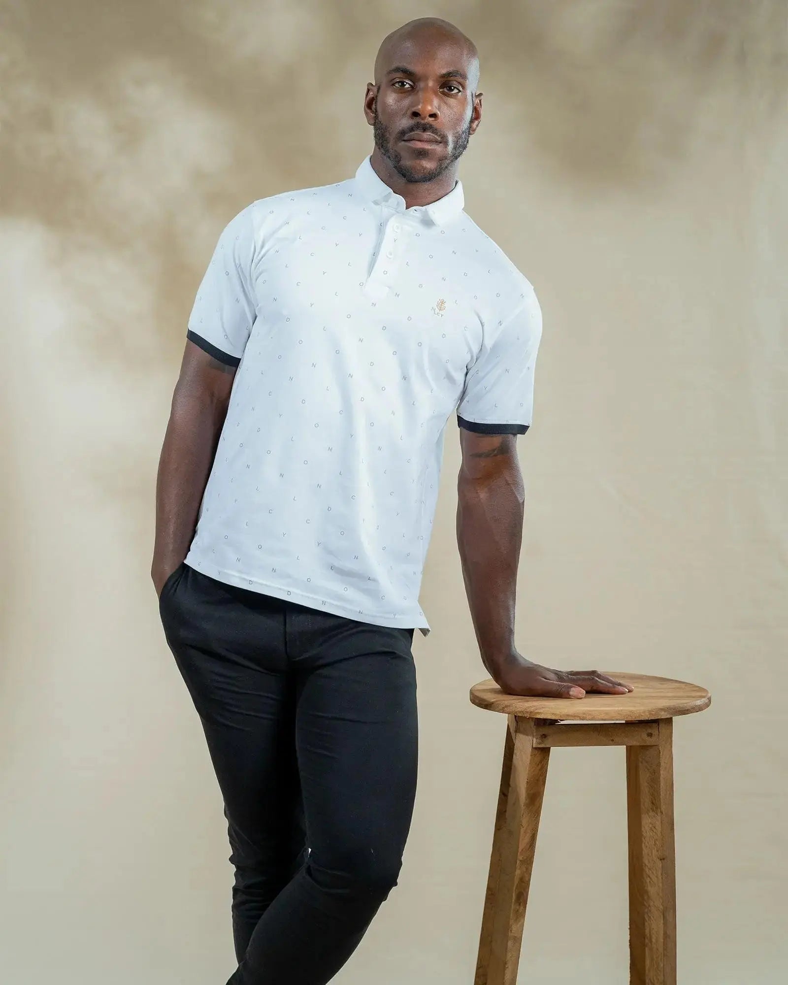 Legacy London | Signature London Printed Mens Polo Shirt Legacy London