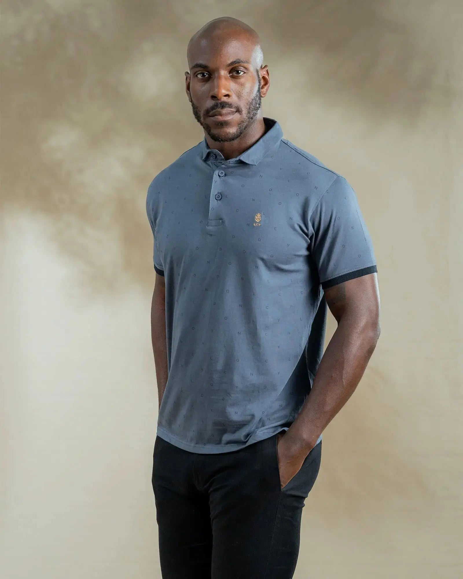 Legacy London | Signature London Printed Mens Polo Shirt Legacy London