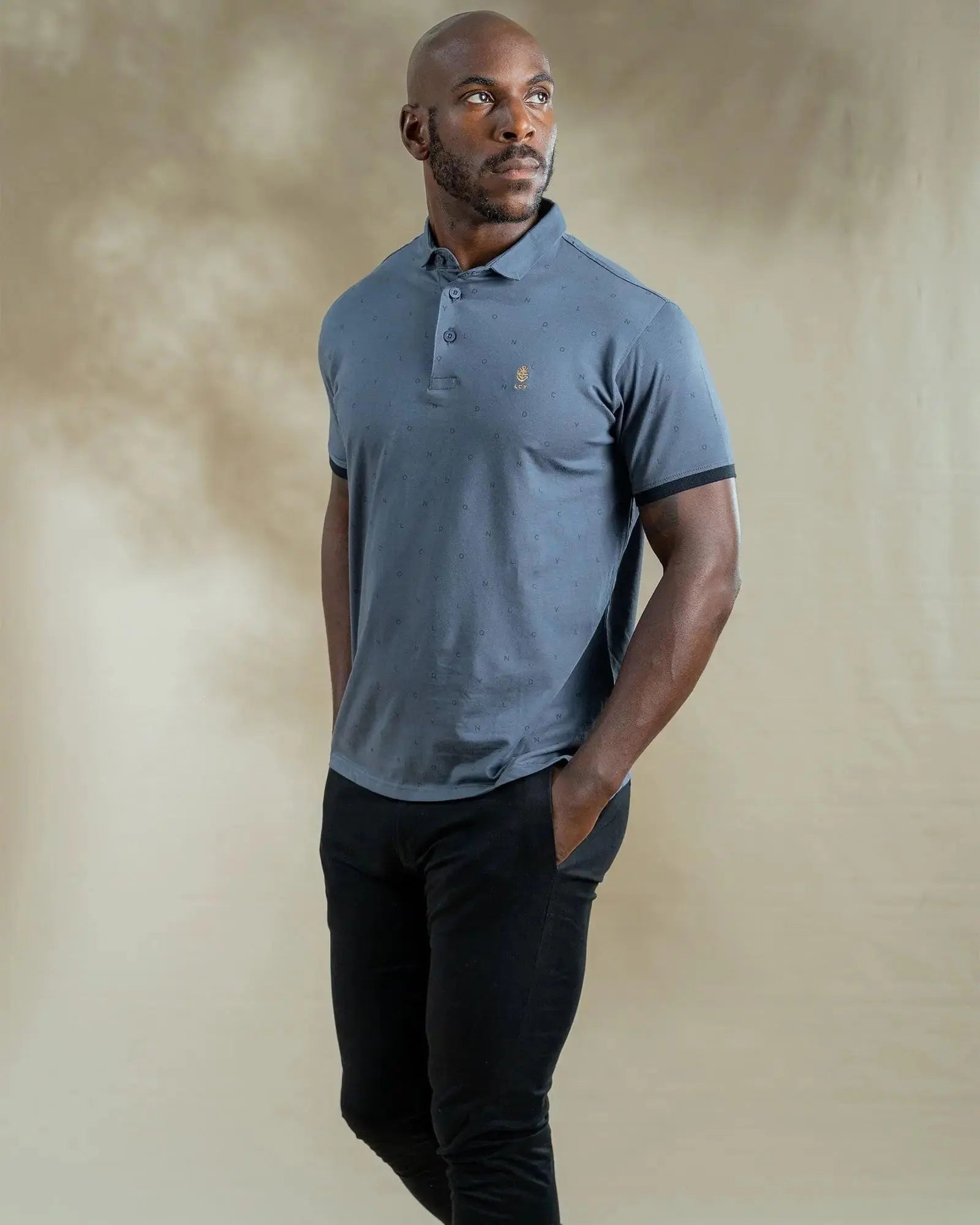 Legacy London | Signature London Printed Mens Polo Shirt Legacy London