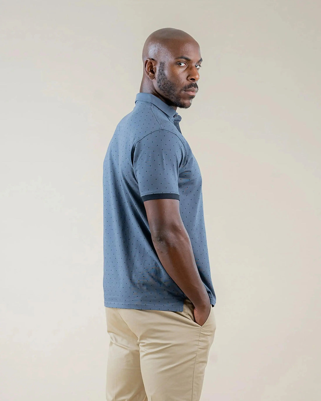 Legacy London | Signature Mens Polka Dot Polo Shirt Legacy London
