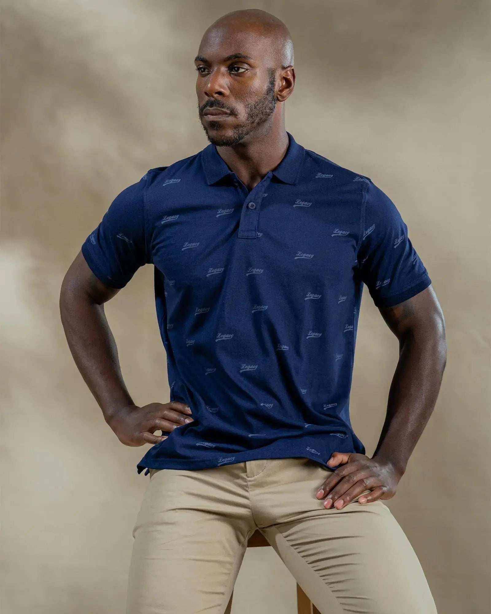 Legacy London | Logo Looks - Short Sleeved Men's Legacy Printed Shirt Legacy London