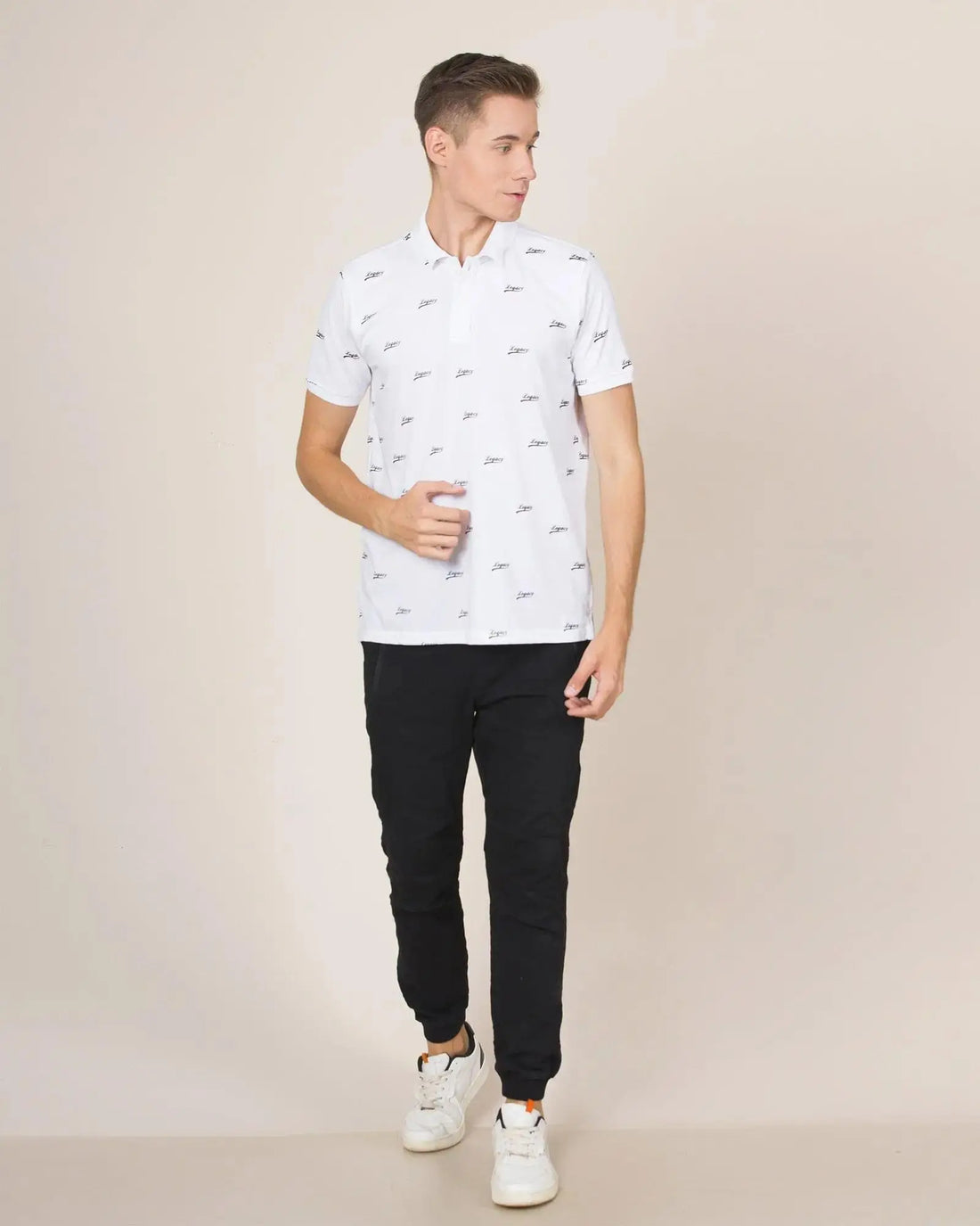 Legacy London | Logo Looks - Short Sleeved Men's Legacy Printed Shirt Legacy London
