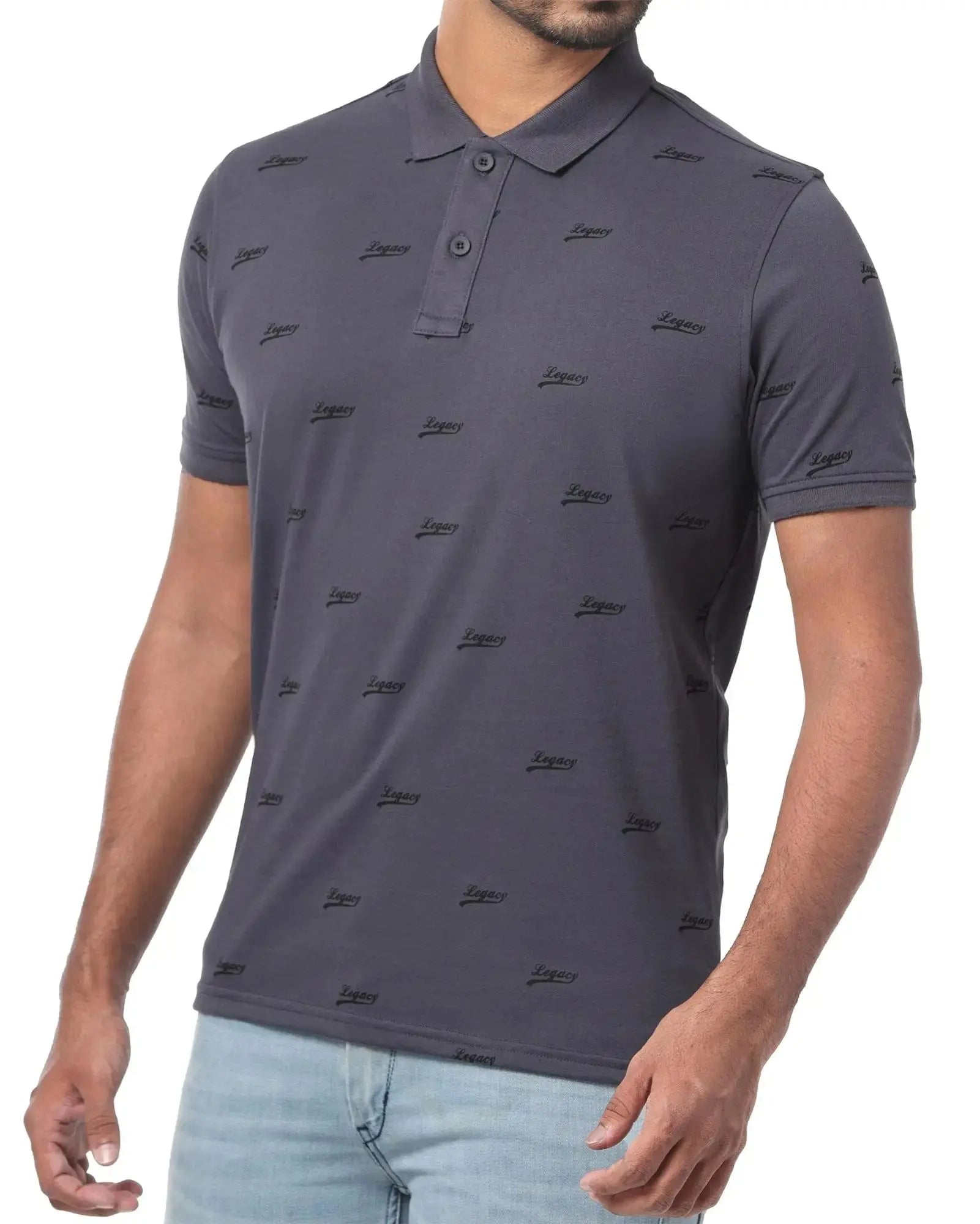 Legacy London | Logo Looks - Short Sleeved Men's Legacy Printed Shirt Legacy London