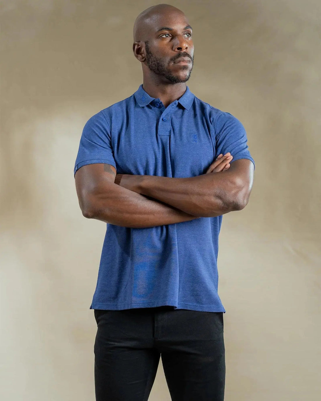 Legacy London | Stand Up Basic - Wash Effect Men's Pique Polo Shirt Legacy London