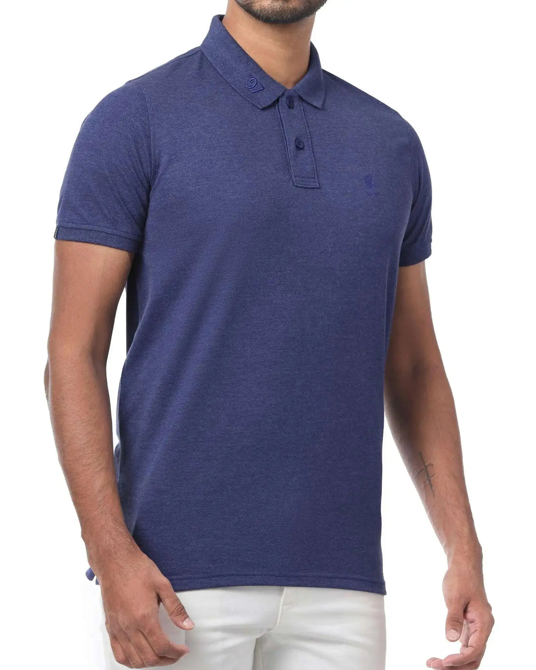 Legacy London | Stand Up Basic - Wash Effect Men's Pique Polo Shirt Legacy London