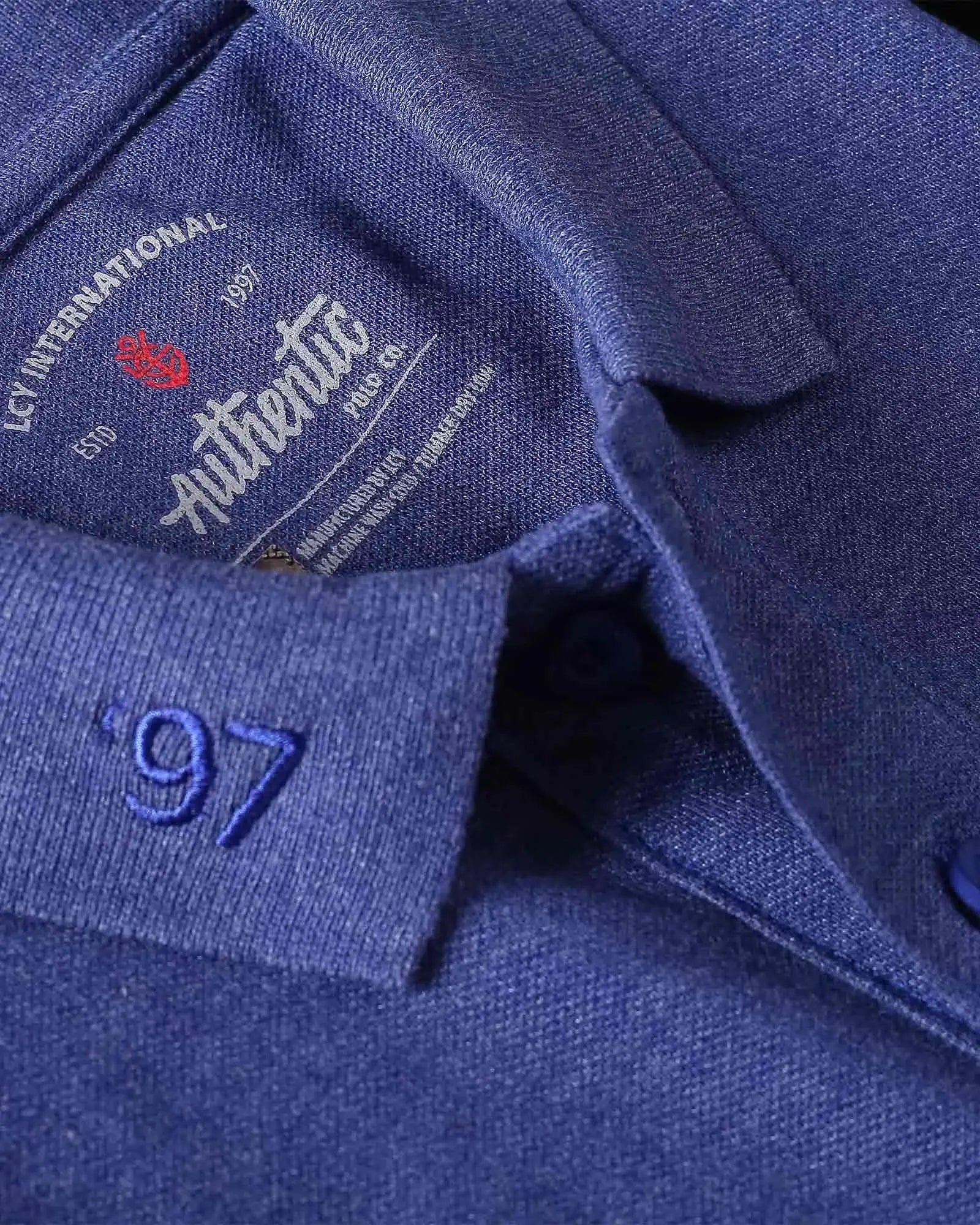 Legacy London | Stand Up Basic - Wash Effect Men's Pique Polo Shirt Legacy London