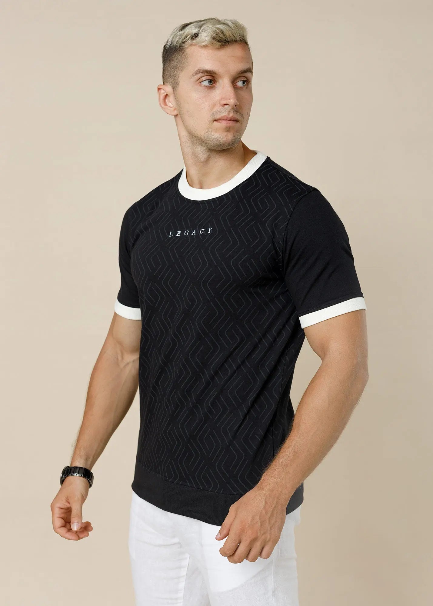 LEGACY LONDON AOP CREW NECK - LN 219 Legacy London