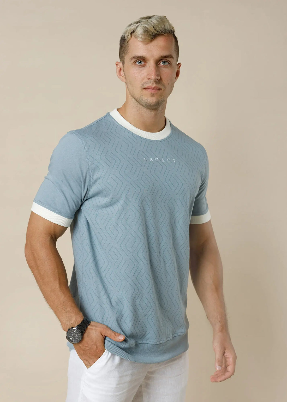 LEGACY LONDON AOP CREW NECK - LN 219 Legacy London