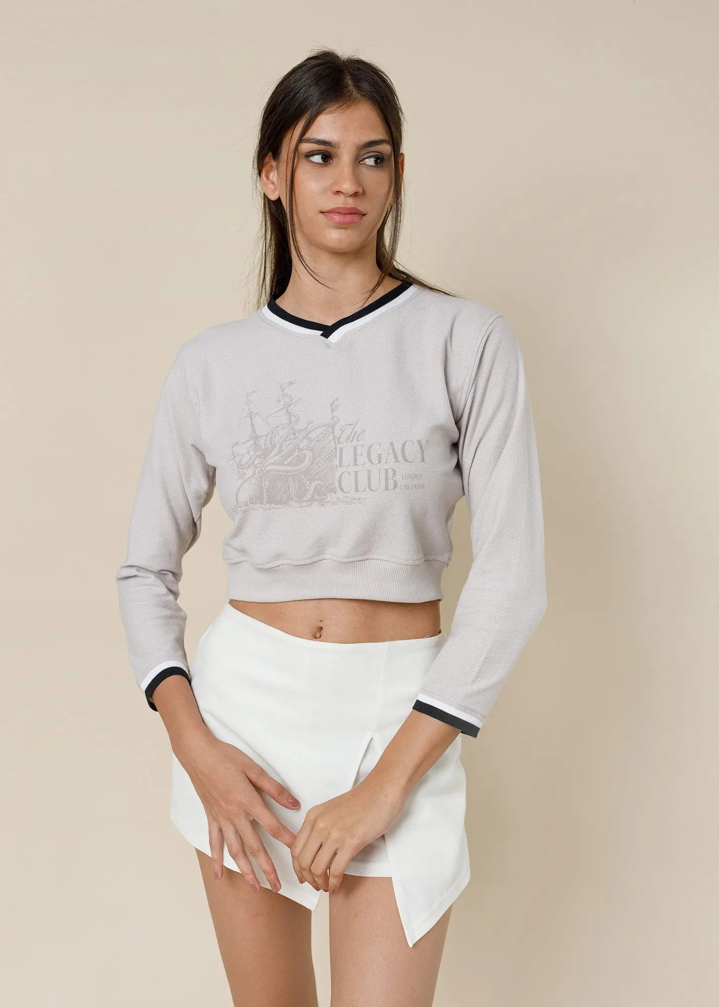 Legacy Club Cropped Sweater Legacy London