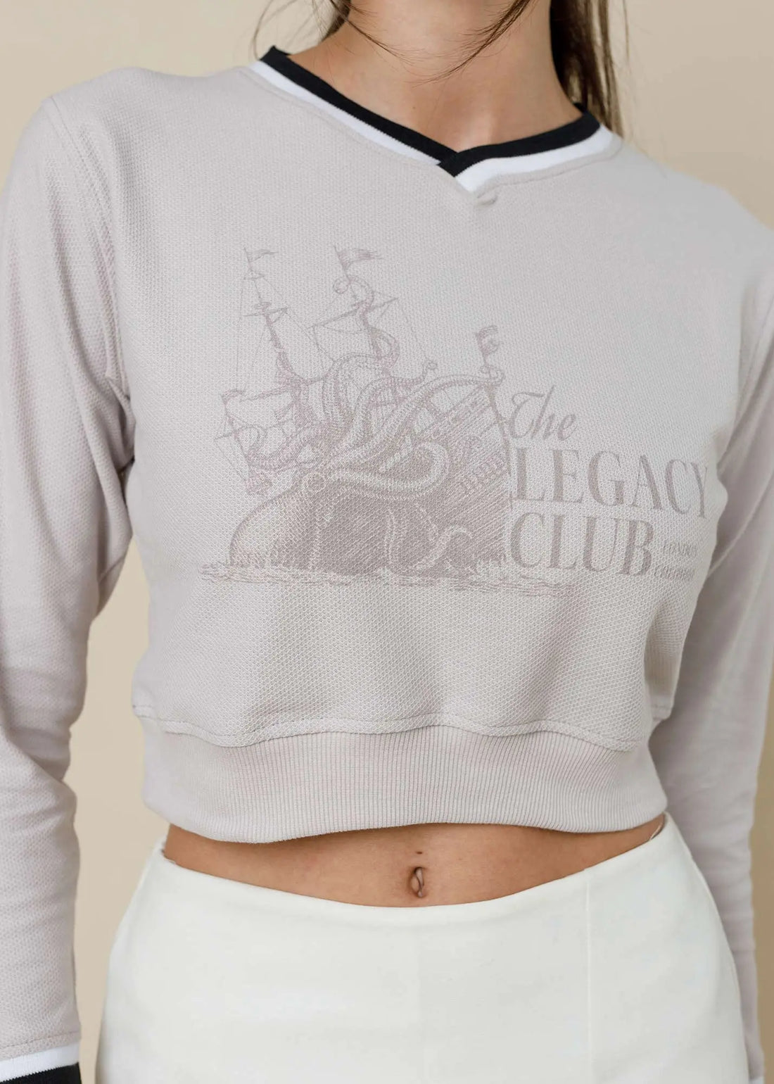 Legacy Club Cropped Sweater Legacy London