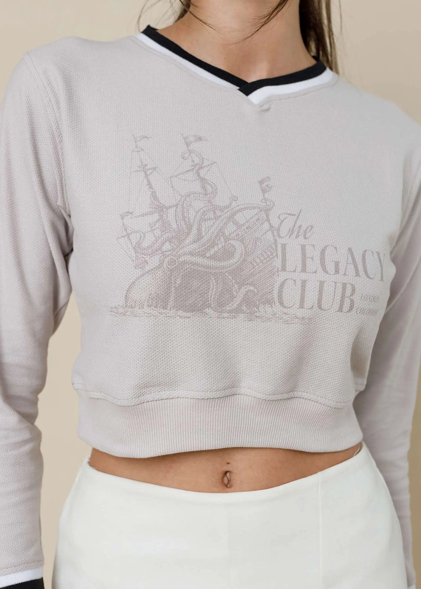 Legacy Club Cropped Sweater Legacy London