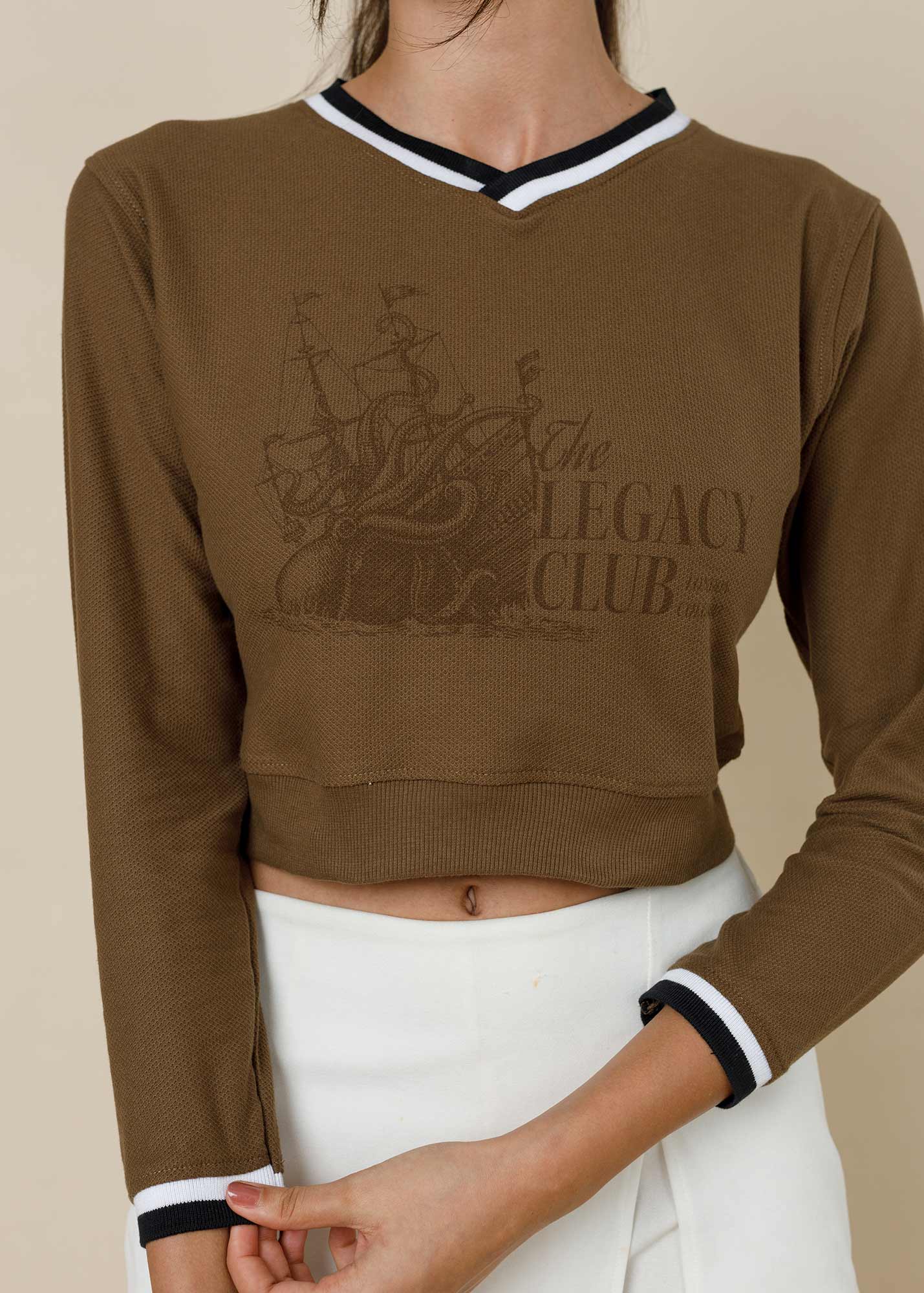 Legacy Club Cropped Sweater Legacy London