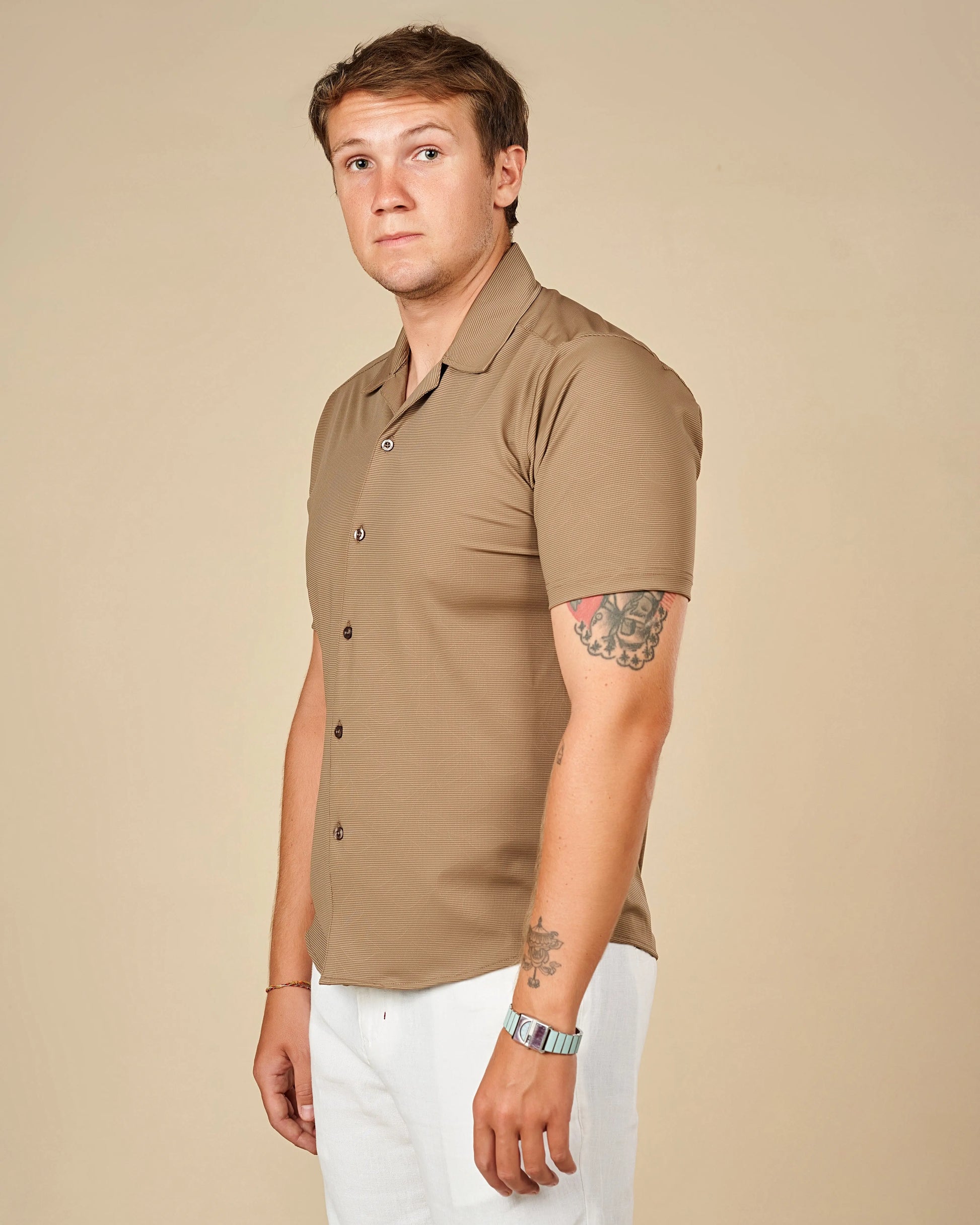 Legacy London Cuban Collar Performance Shirt  - Legacy London