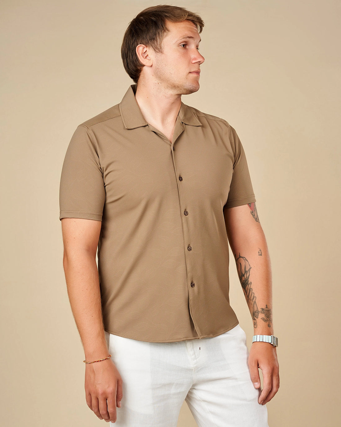 Legacy London Cuban Collar Performance Shirt  - Legacy London