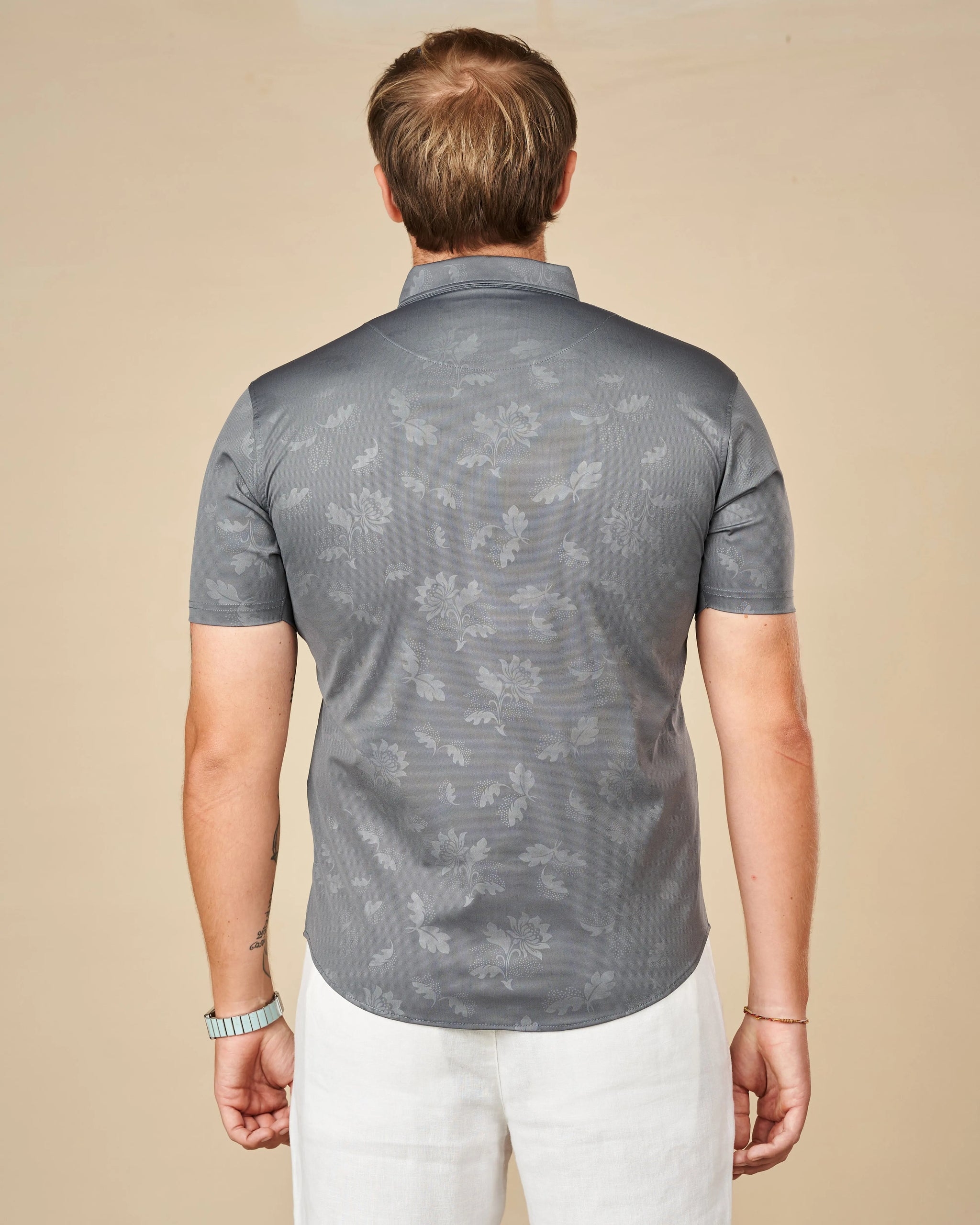 Legacy London Premium Short-Sleeved Button-Down Shirt  - Legacy London
