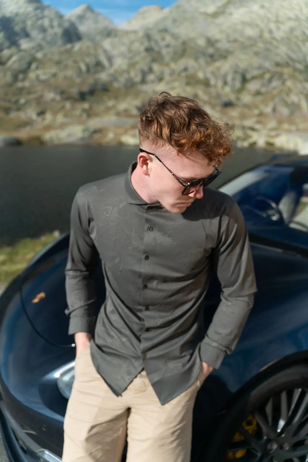 Legacy Premium Long-Sleeved Button-Down Shirt  - LCY London