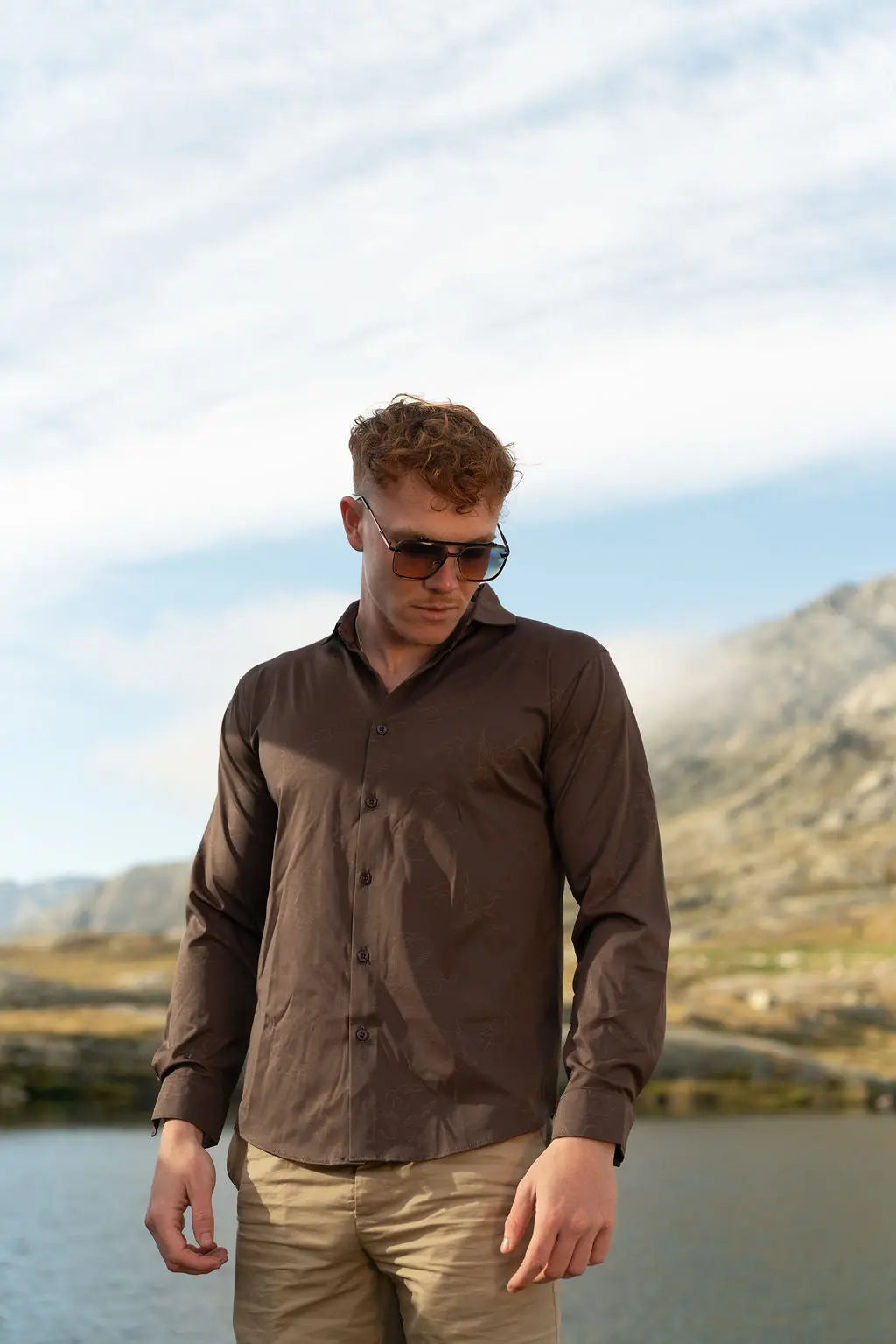 Legacy Premium Long-Sleeved Button-Down Shirt  - LCY London