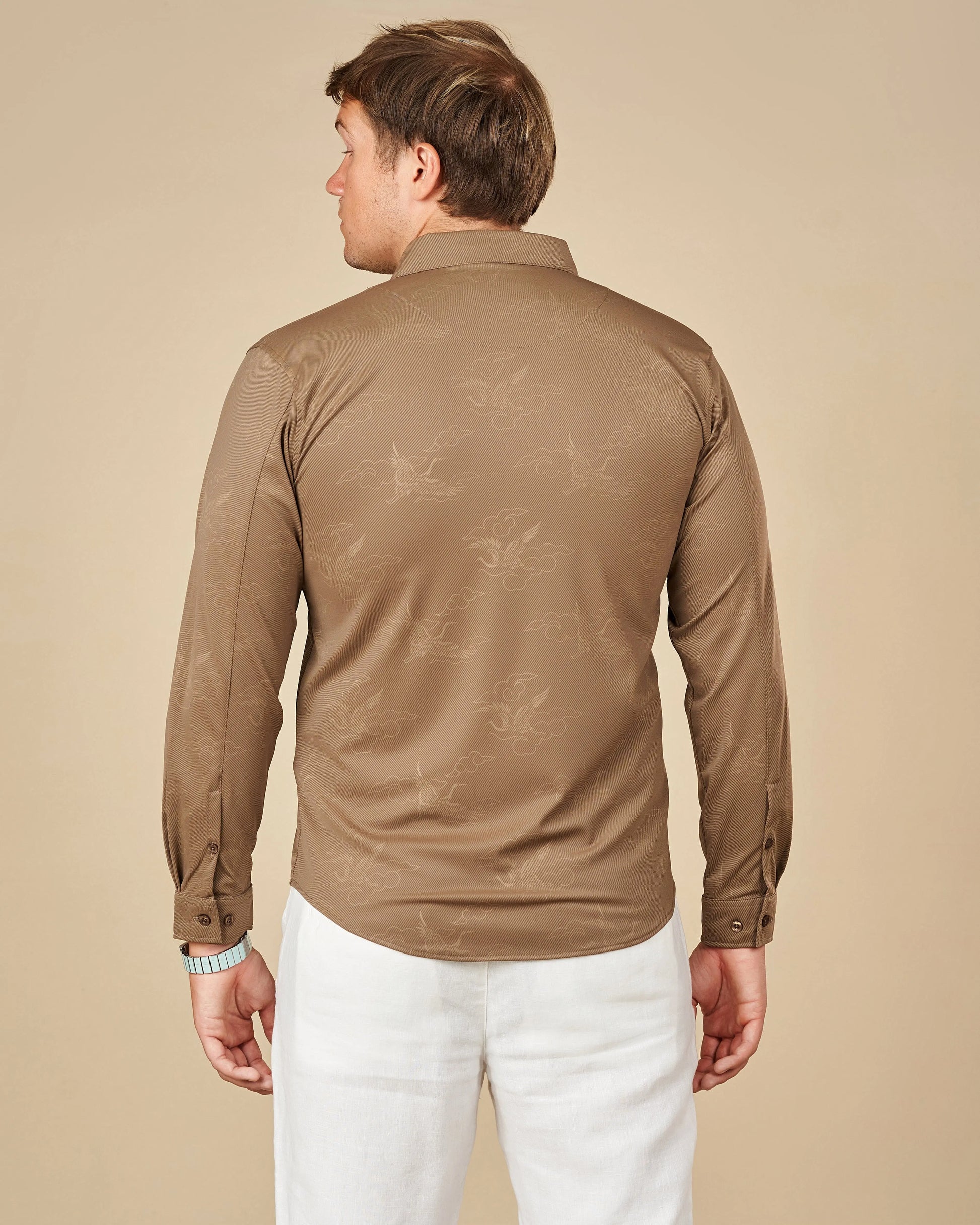 Legacy Premium Long-Sleeved Button-Down Shirt  - LCY London