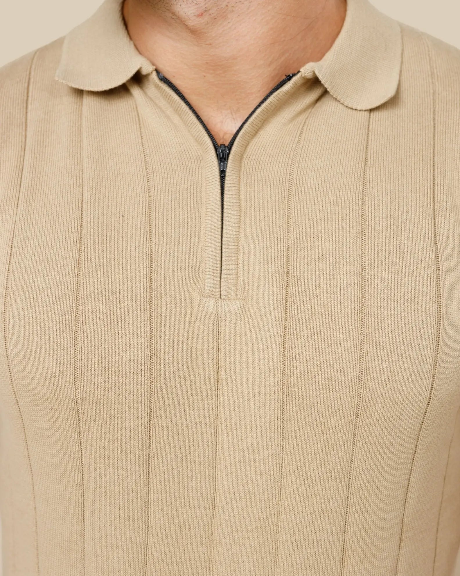 Legacy Wide Rib Knitted Polo Legacy London